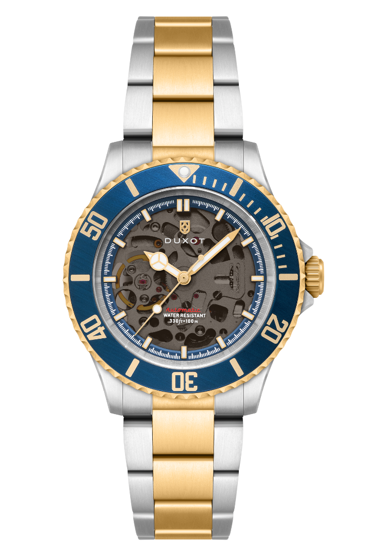 Atlantica Skeleton Diver Automatic Marine Gold