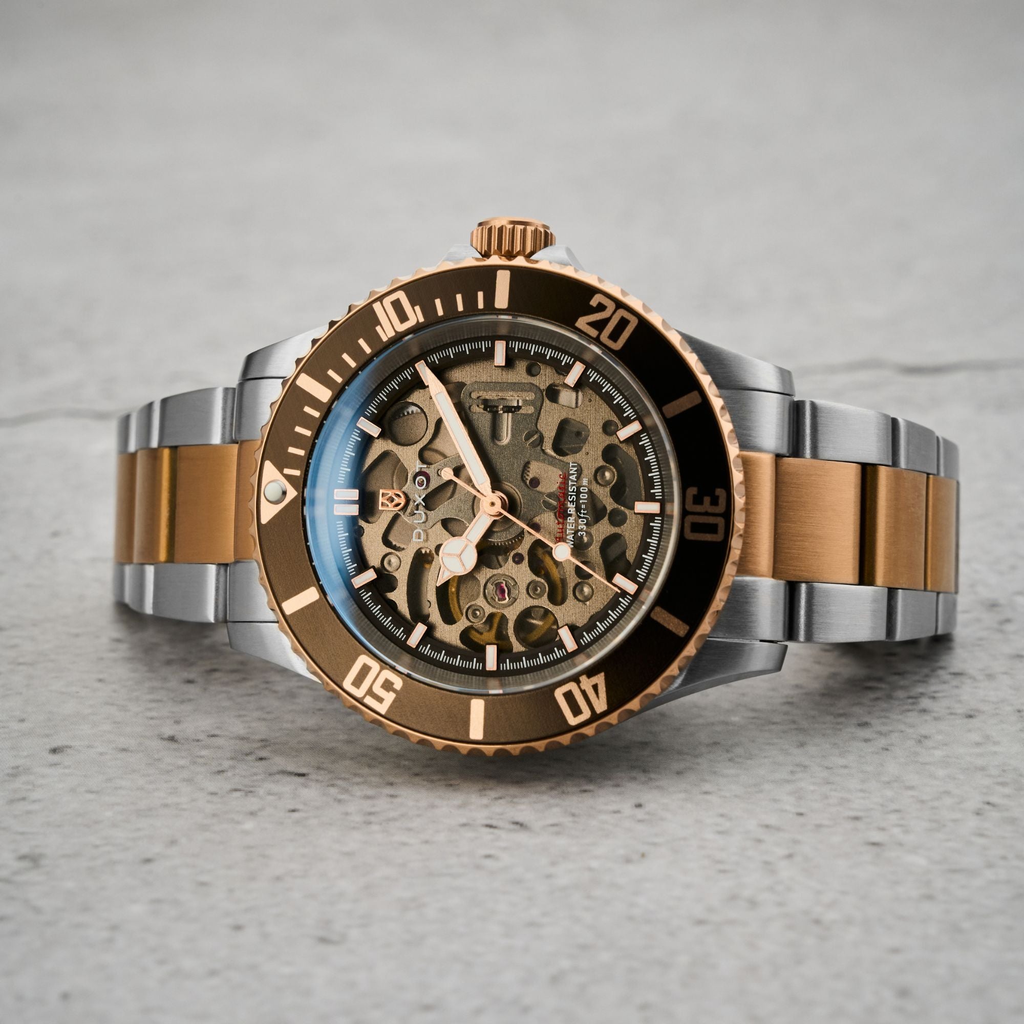 Atlantica Skeleton Diver Automatic Brown Stone