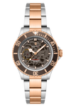 Atlantica Skeleton Diver Automatic Brown Stone