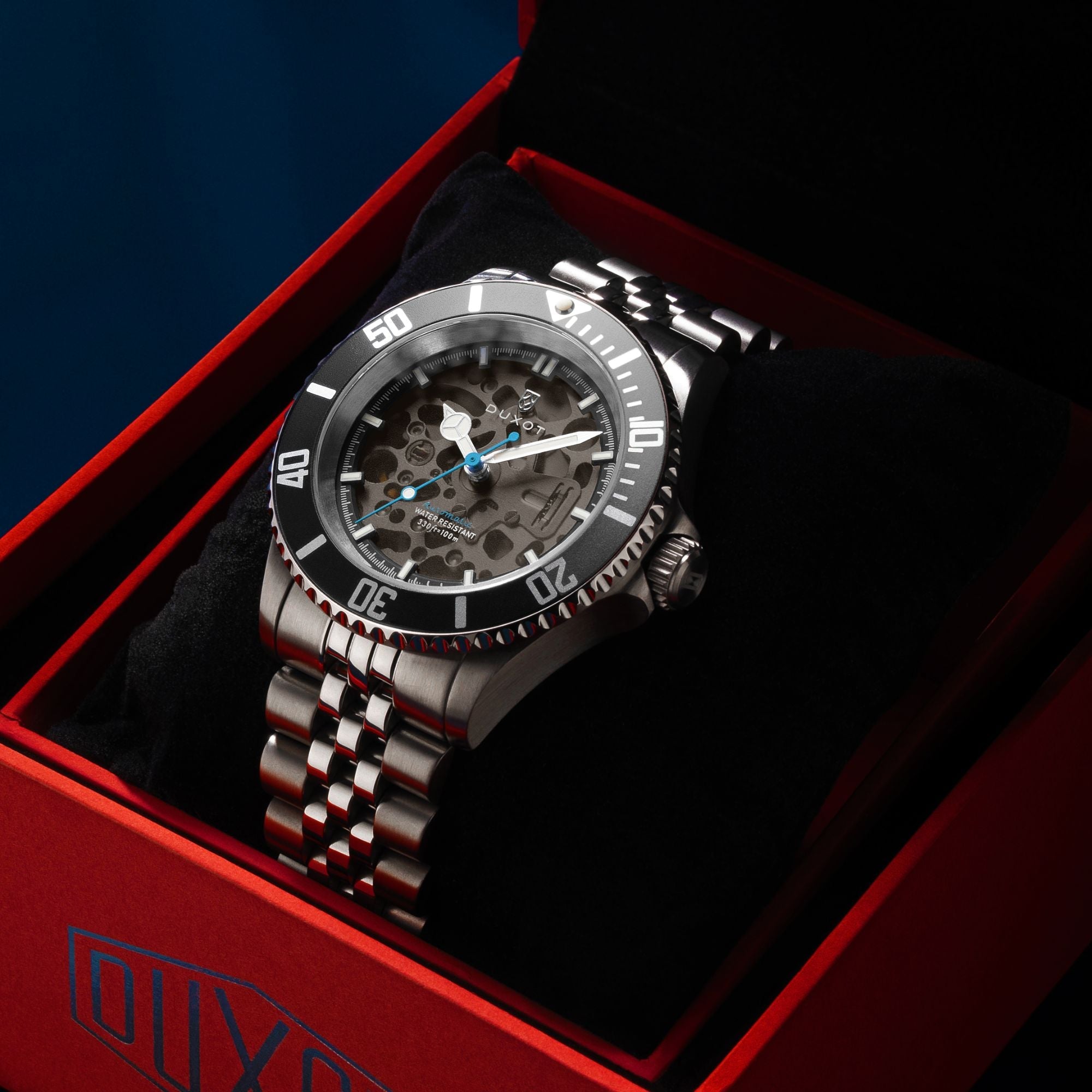 Atlantica Skeleton Automatic Charcoal Black