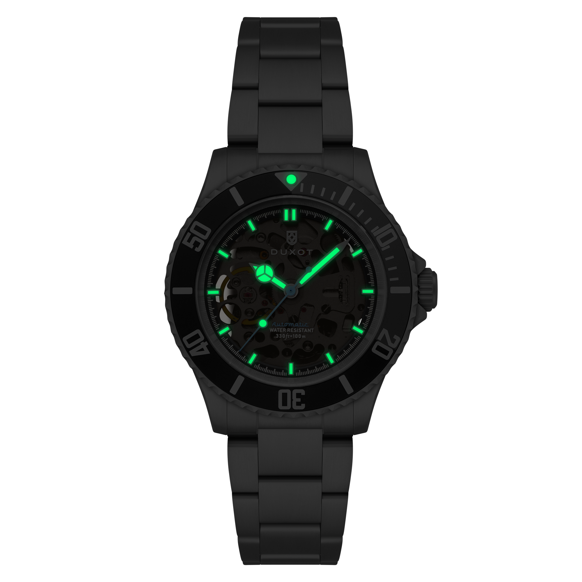 Atlantica Skeleton Automatic Charcoal Black