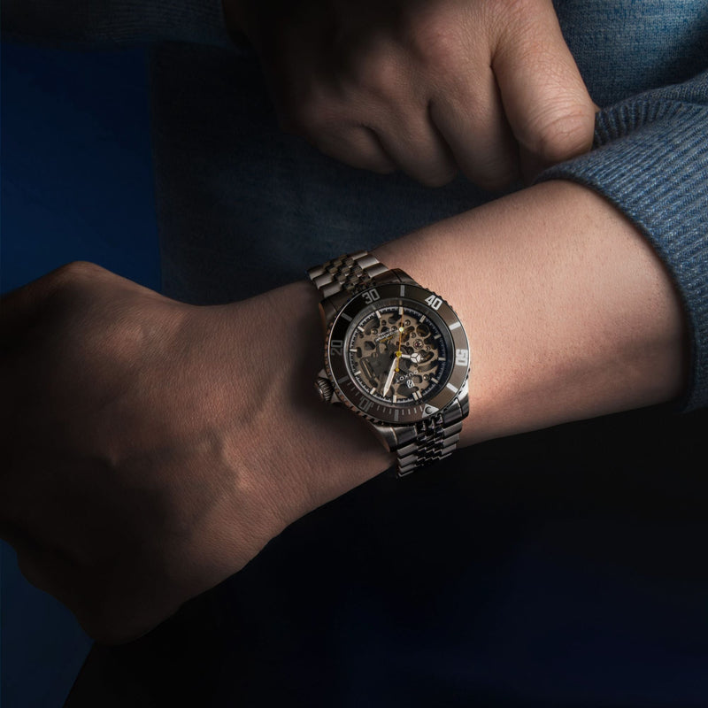 Atlantica Skeleton Automatic Burnt Almond