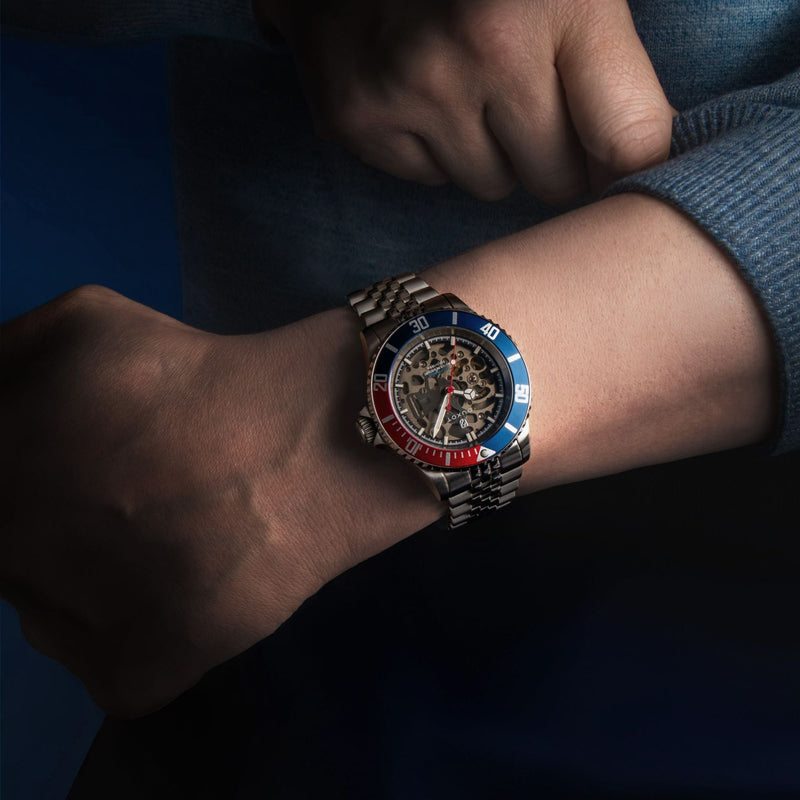 Atlantica Skeleton Automatic Dive Blue