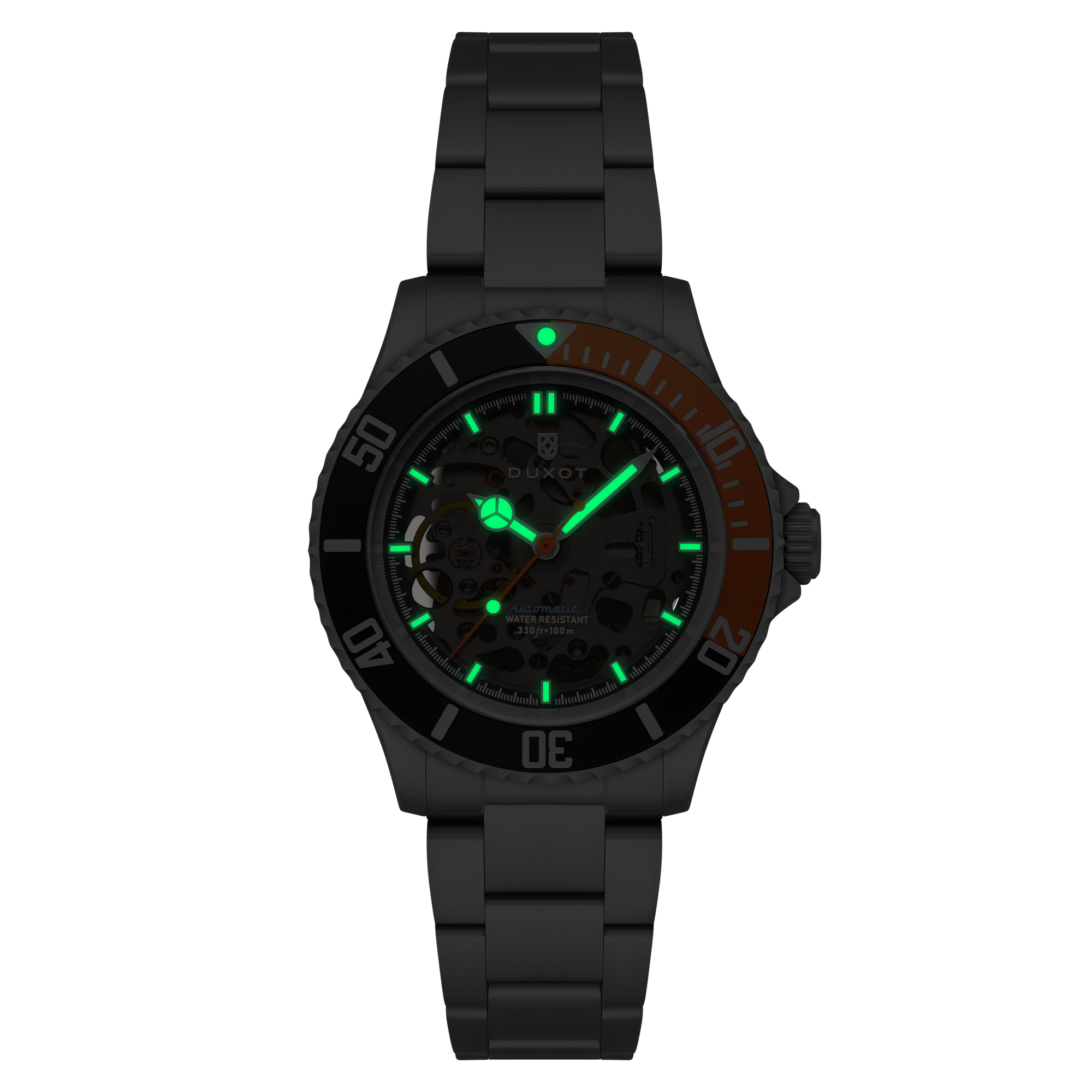 Atlantica Skeleton Automatic Orange Black