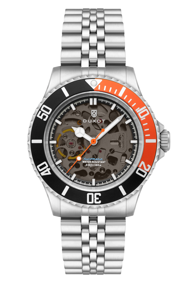 Atlantica Skeleton Automatic Orange Black