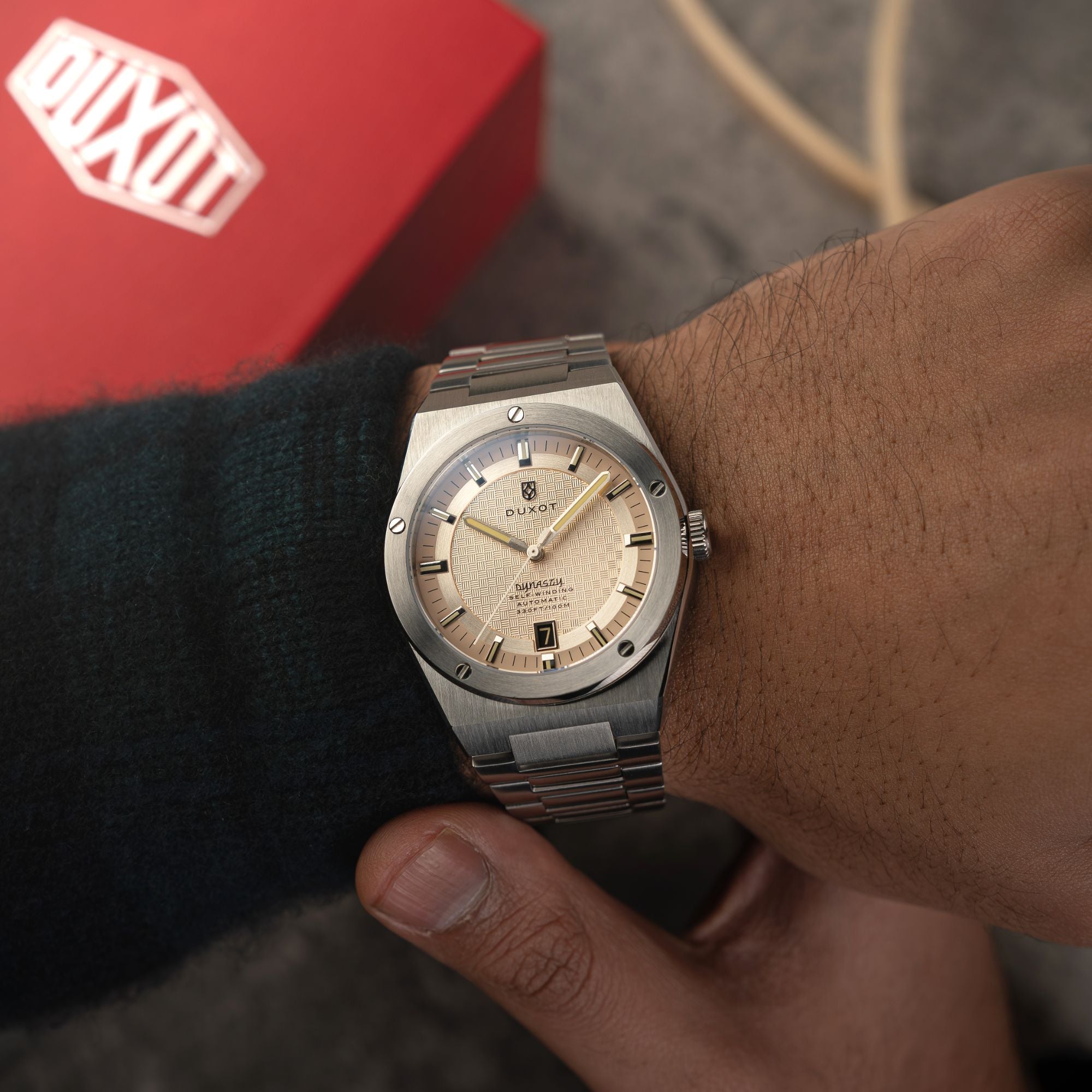 Bastia Automatic Warm Grey