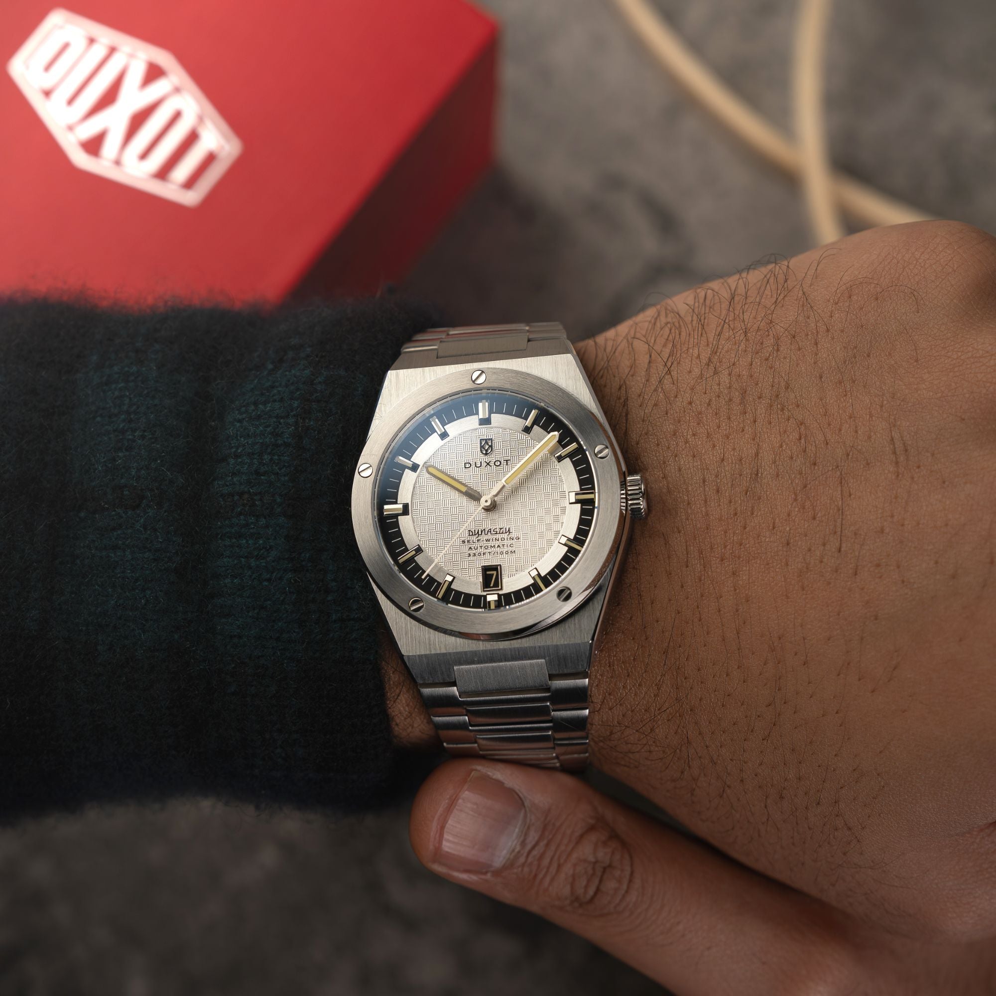 Bastia Automatic Sandy Silver