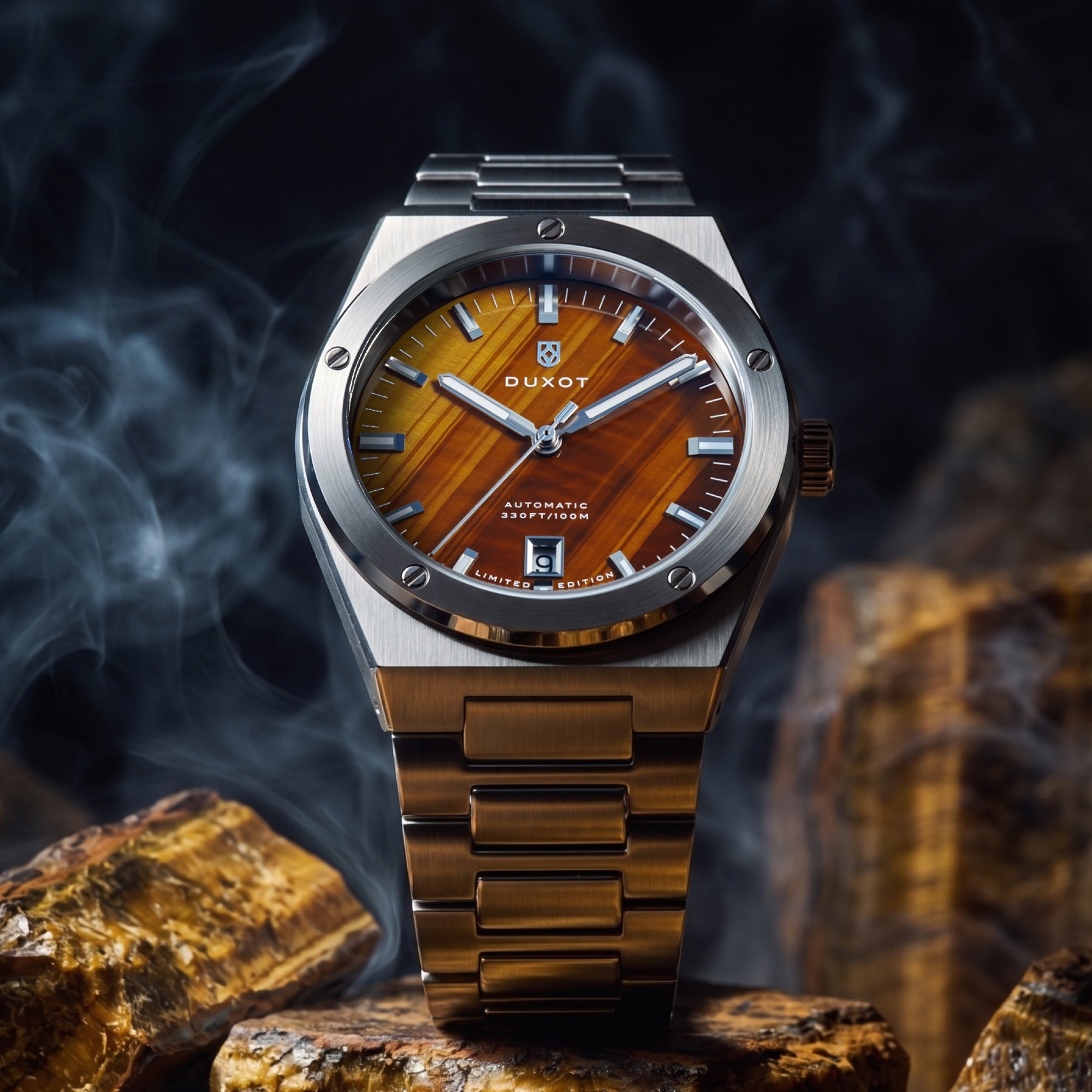Bastia Automatic Lapidary Limited Edition Tiger Eye