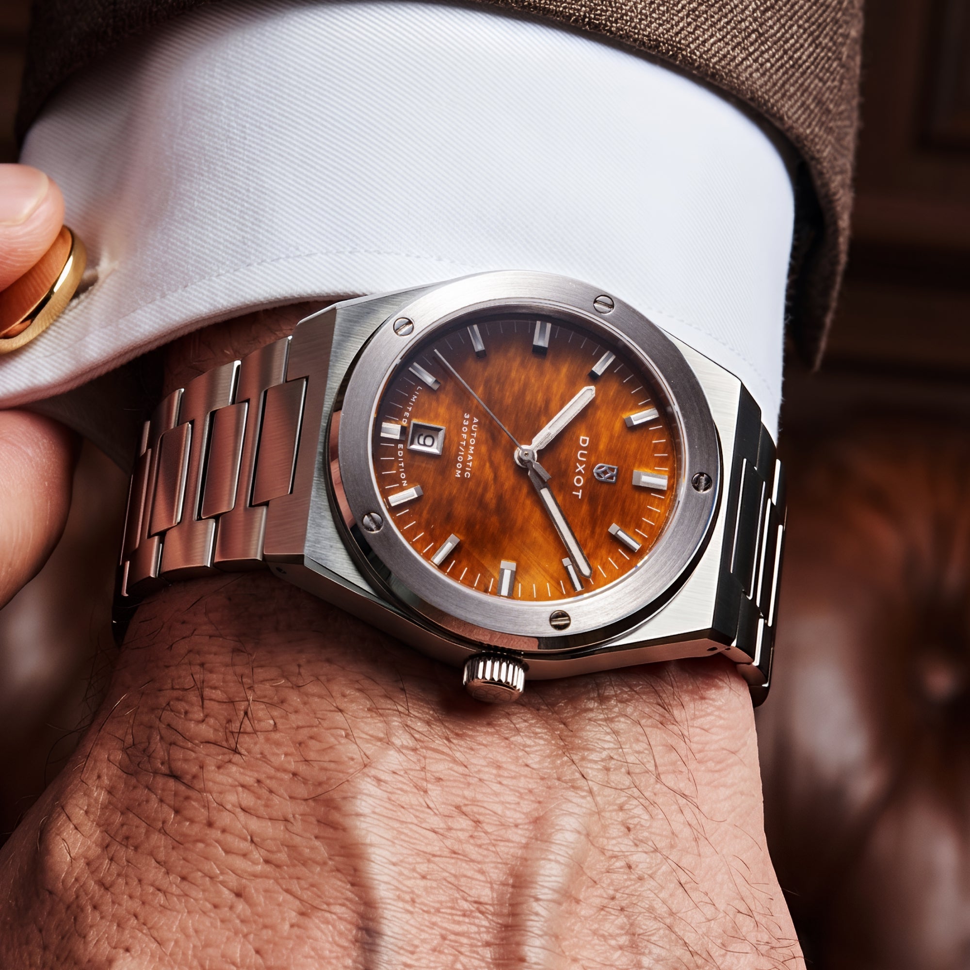 Bastia Automatic Lapidary Limited Edition Tiger Eye