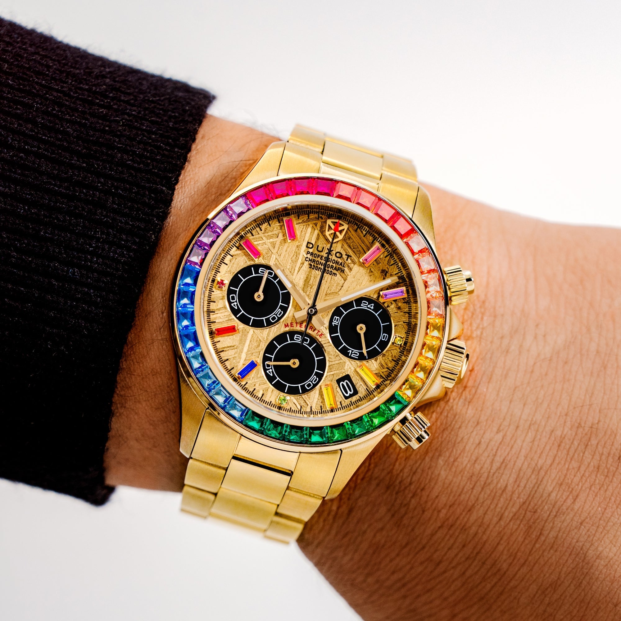 Accelero Meteorite Chronograph Limited Edition Gold Meteorite