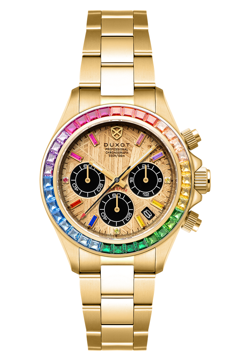 Accelero Meteorite Chronograph Limited Edition Gold Meteorite