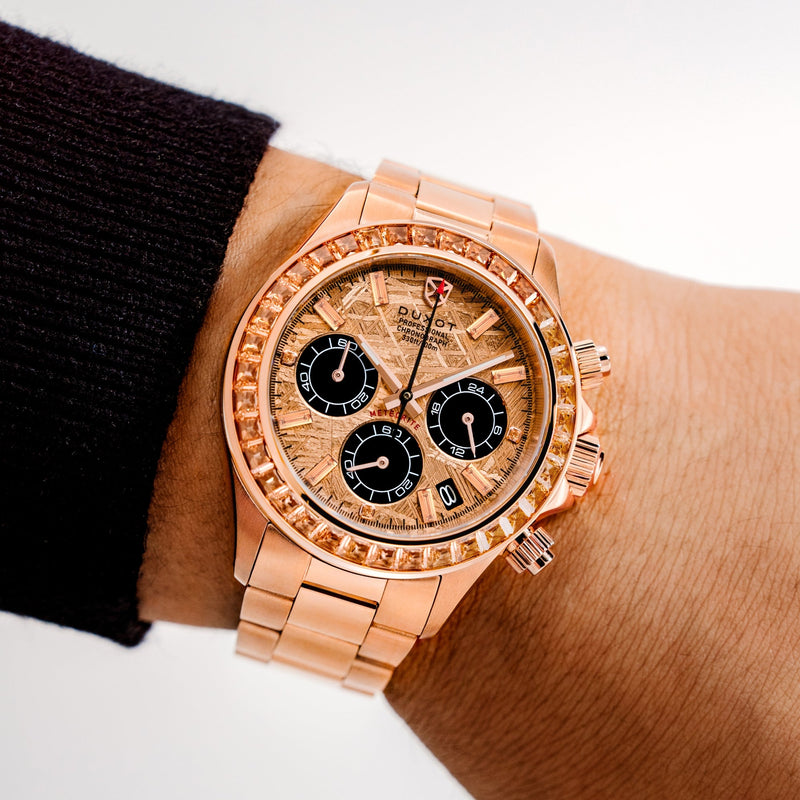 Accelero Meteorite Chronograph Limited Edition Rose Gold Meteorite