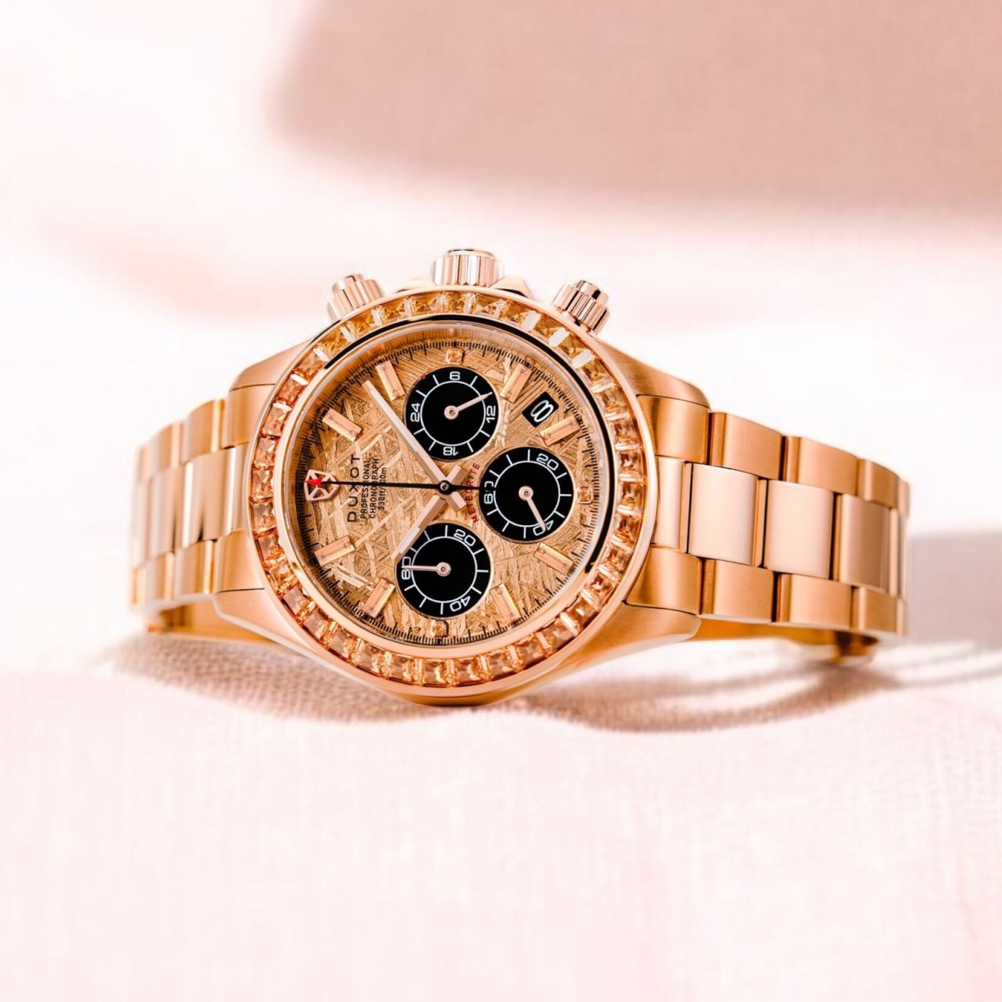Accelero Meteorite Chronograph Limited Edition Rose Gold Meteorite