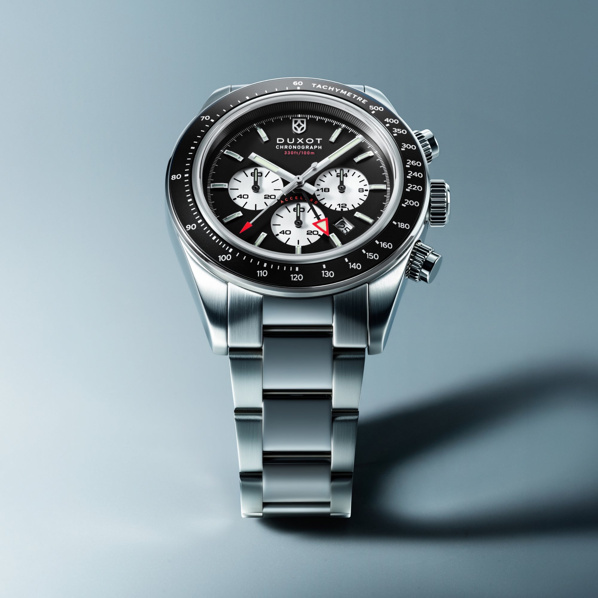 Vitesse Dual Time Chronograph Charcoal Black