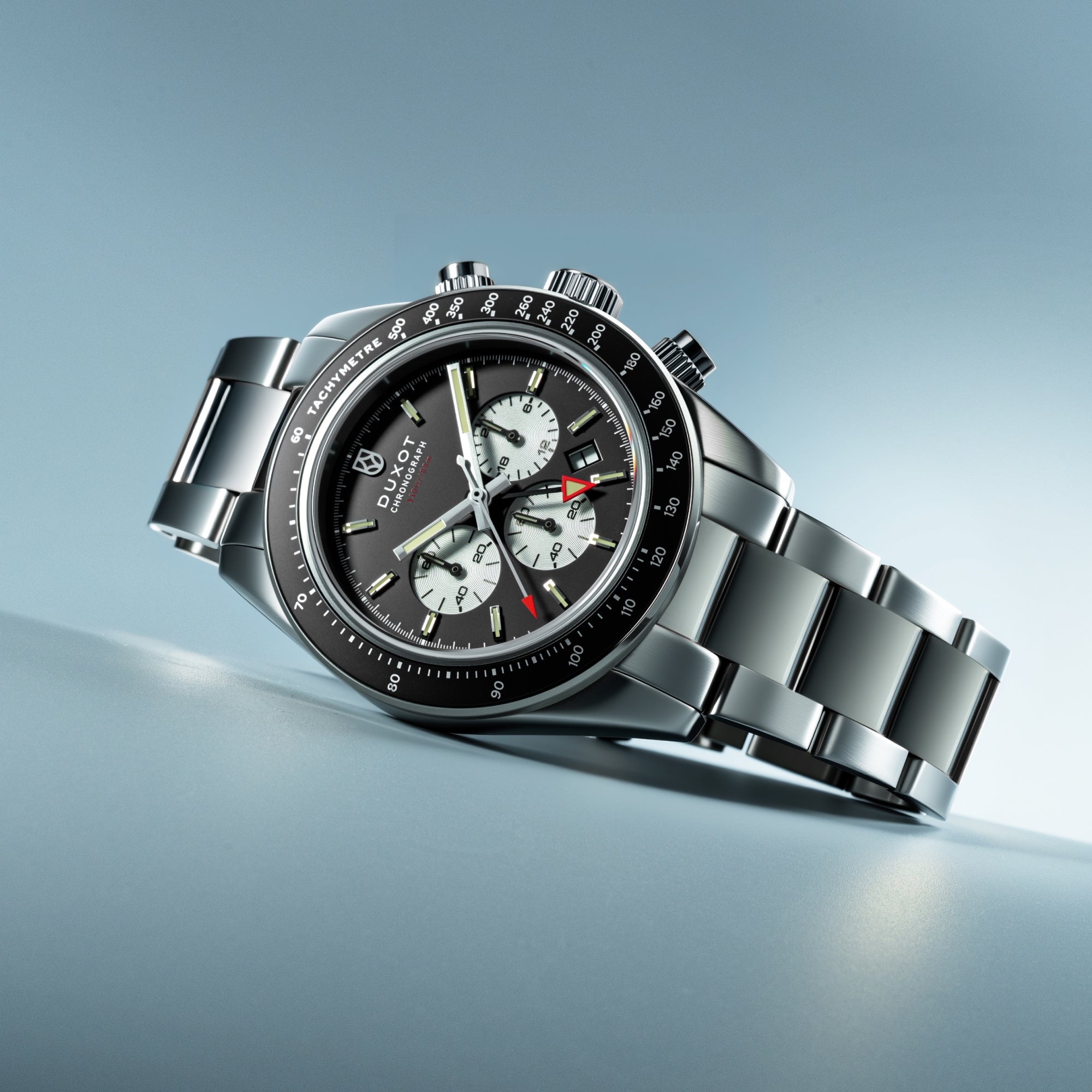 Vitesse Dual Time Chronograph Charcoal Black