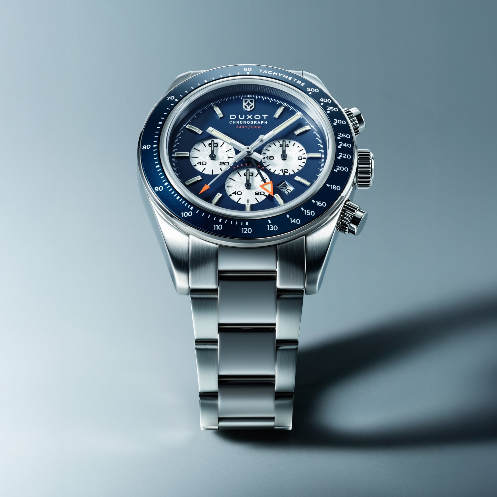 Vitesse Dual Time Chronograph Ice Blue