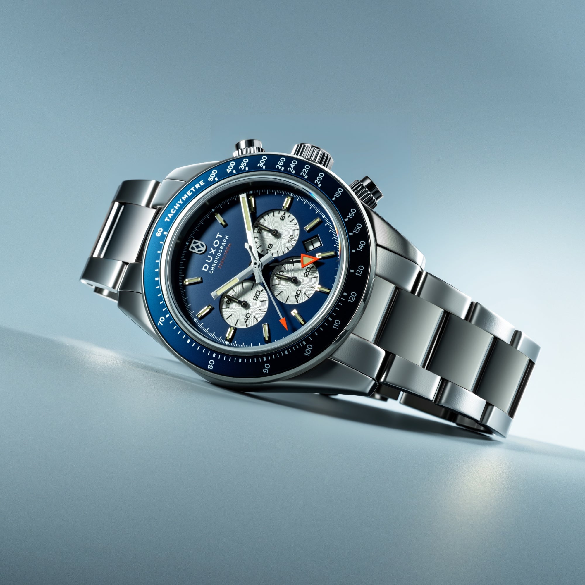 Vitesse Dual Time Chronograph Ice Blue