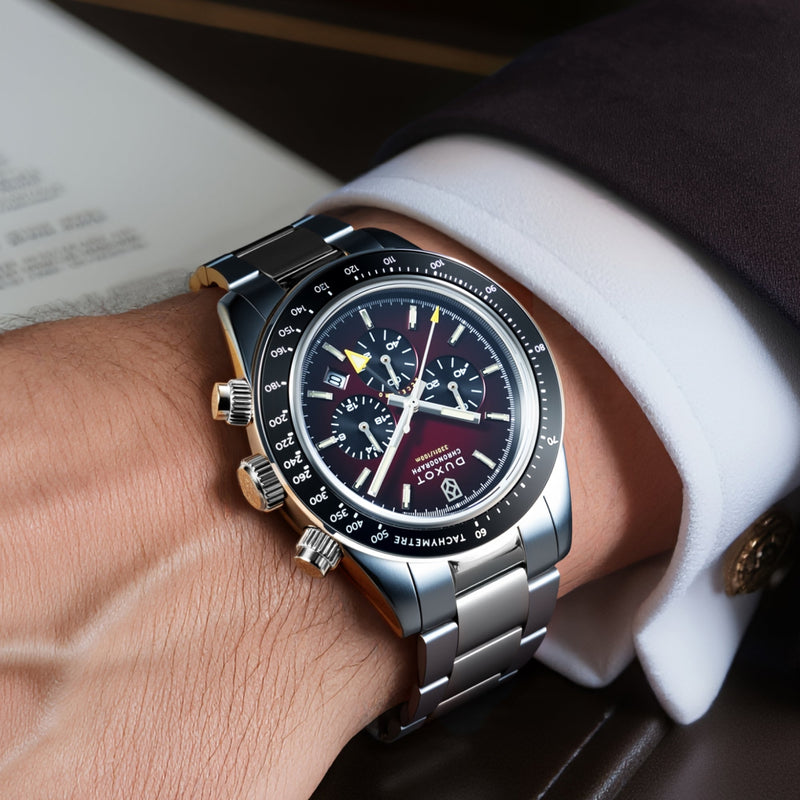 Vitesse Dual Time Chronograph Radial Red