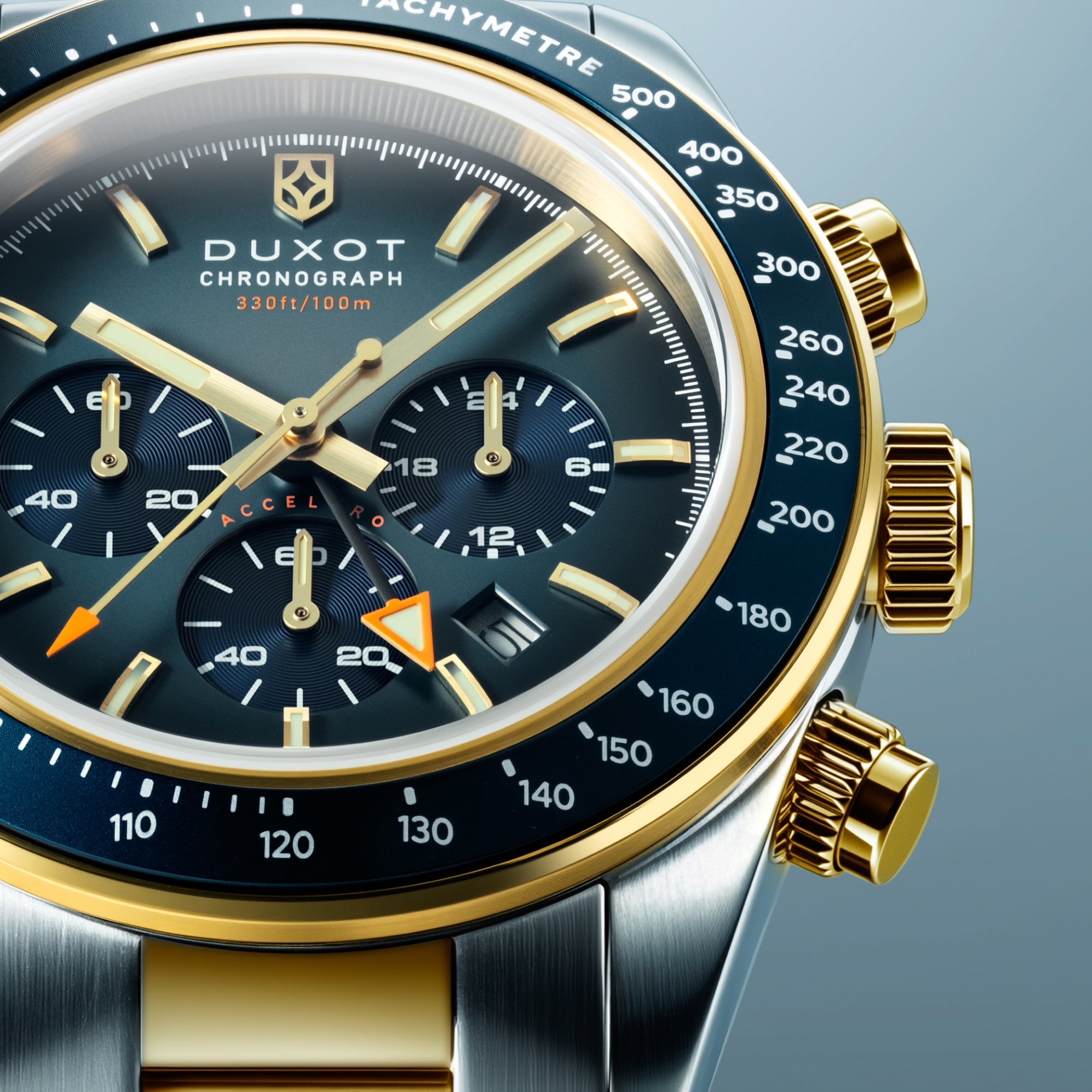 Vitesse Dual Time Chronograph Cobalt Blue