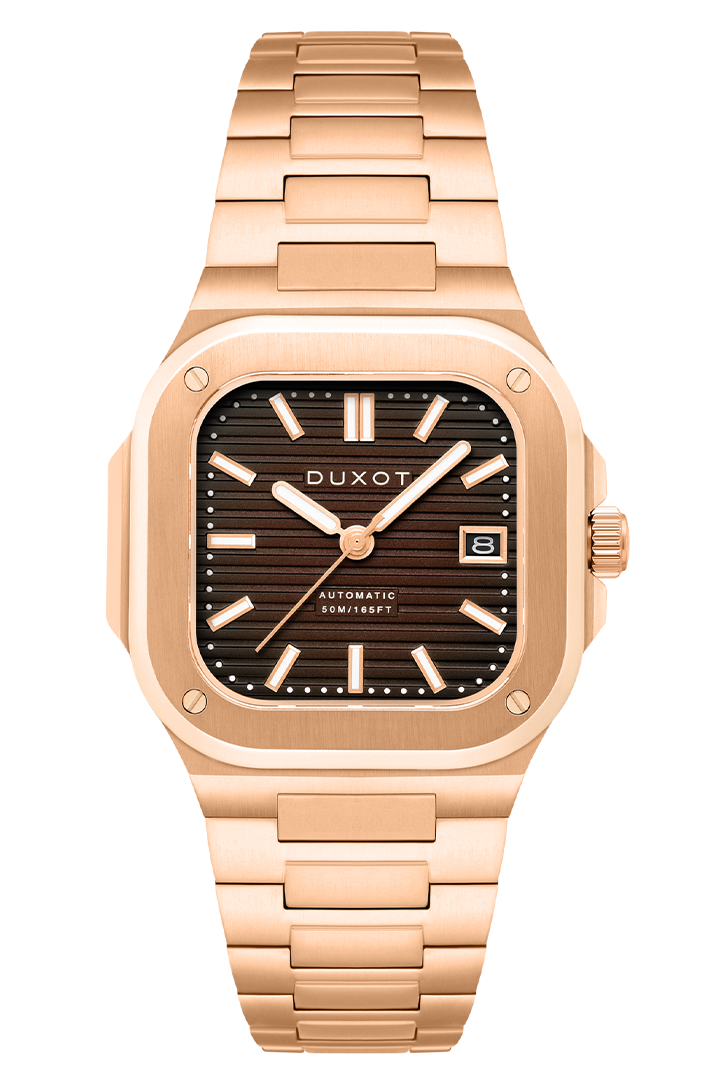 Quadrata Automatic Walnut Brown
