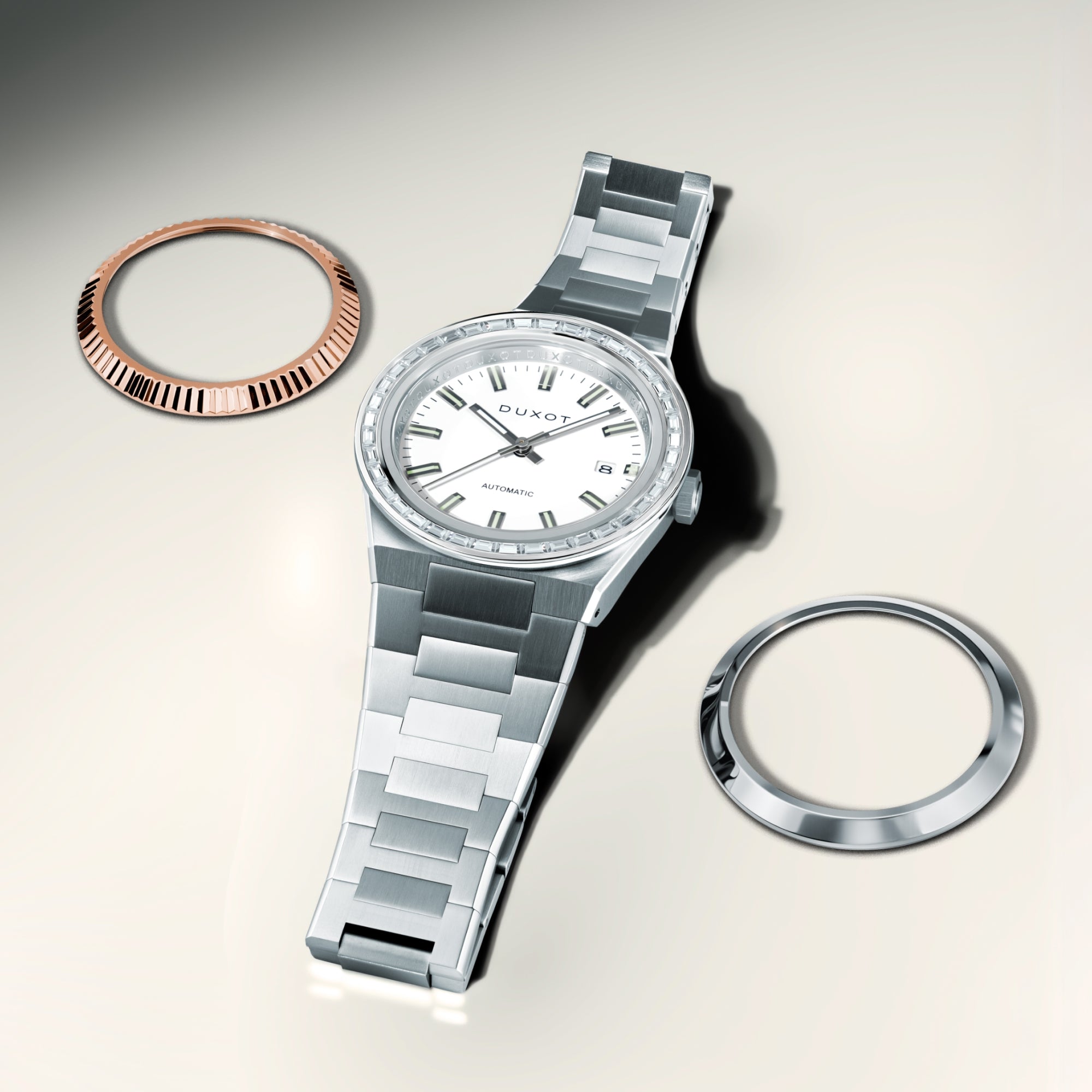 Alicante Rainbow Automatic White Gleam