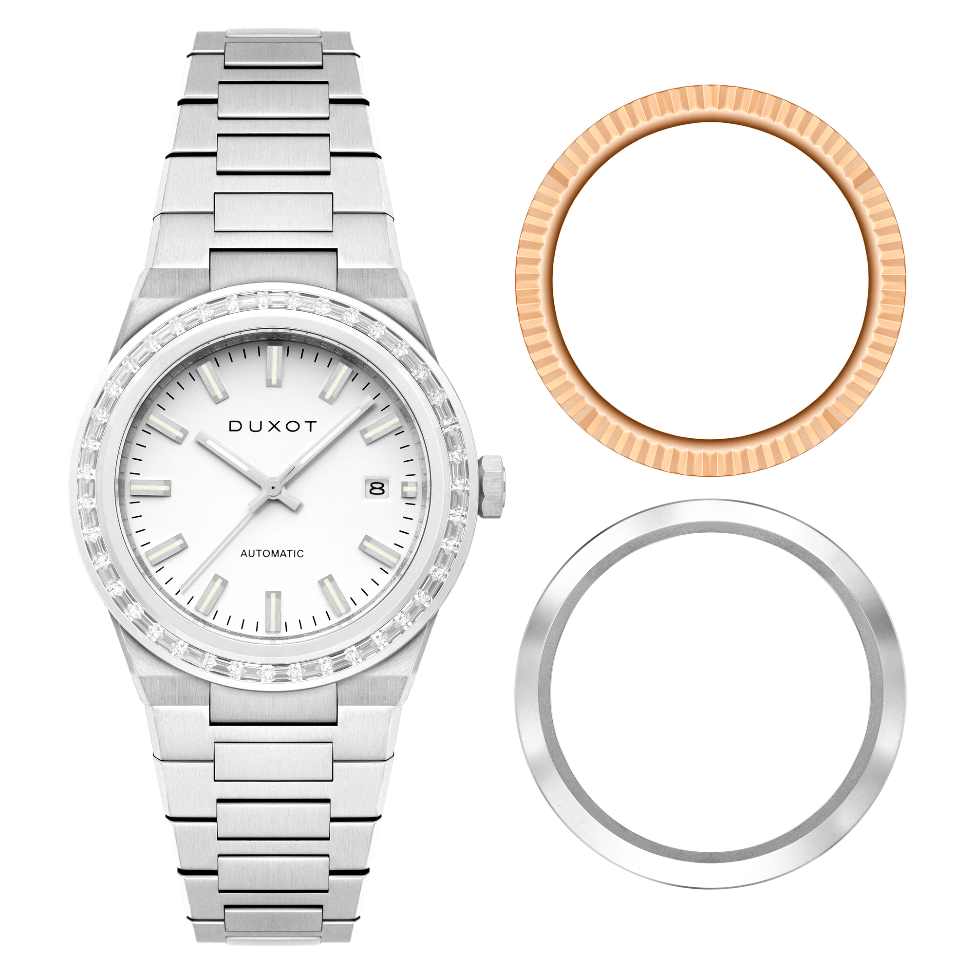 Alicante Rainbow Automatic White Gleam