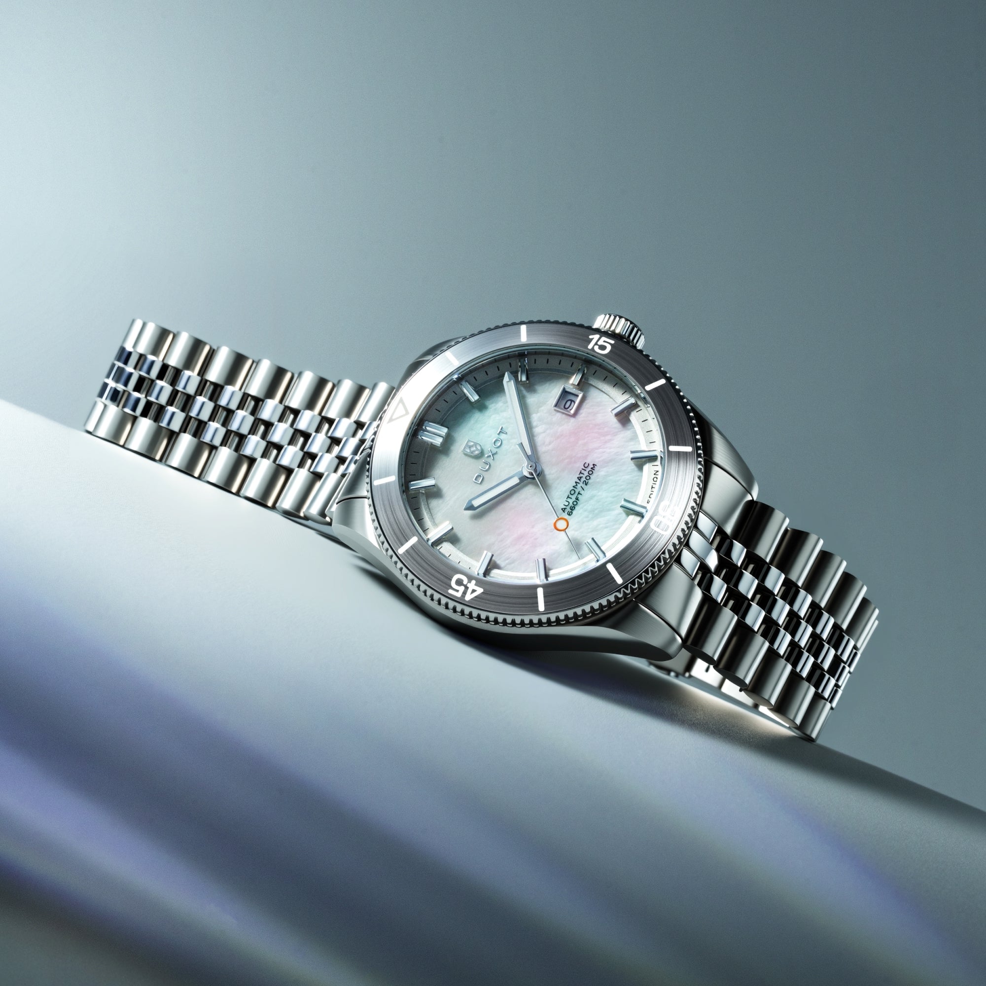Pacifico Automatic Lapidary Limited Edition White Mop