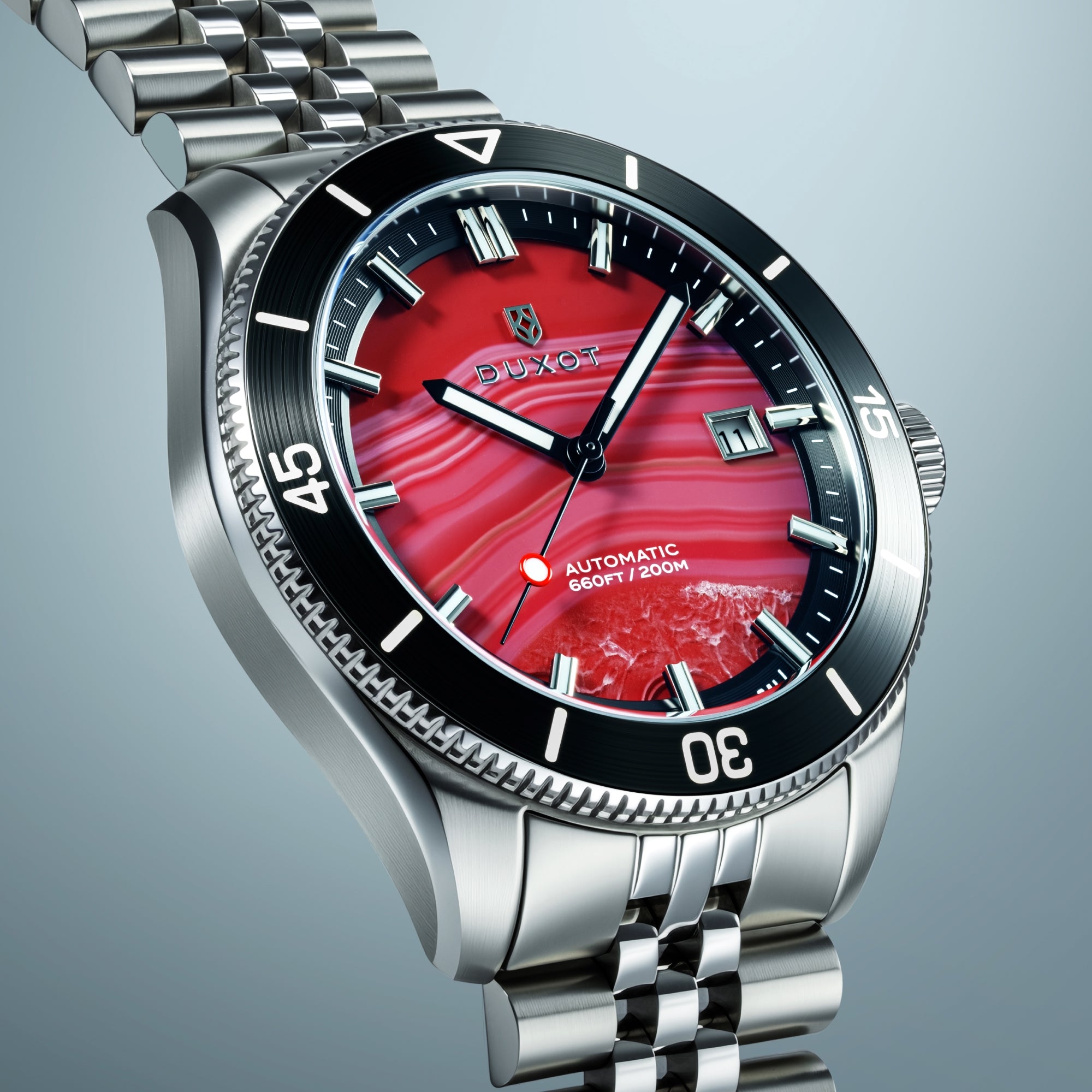 Pacifico Automatic Lapidary Limited Edition Red Jasper