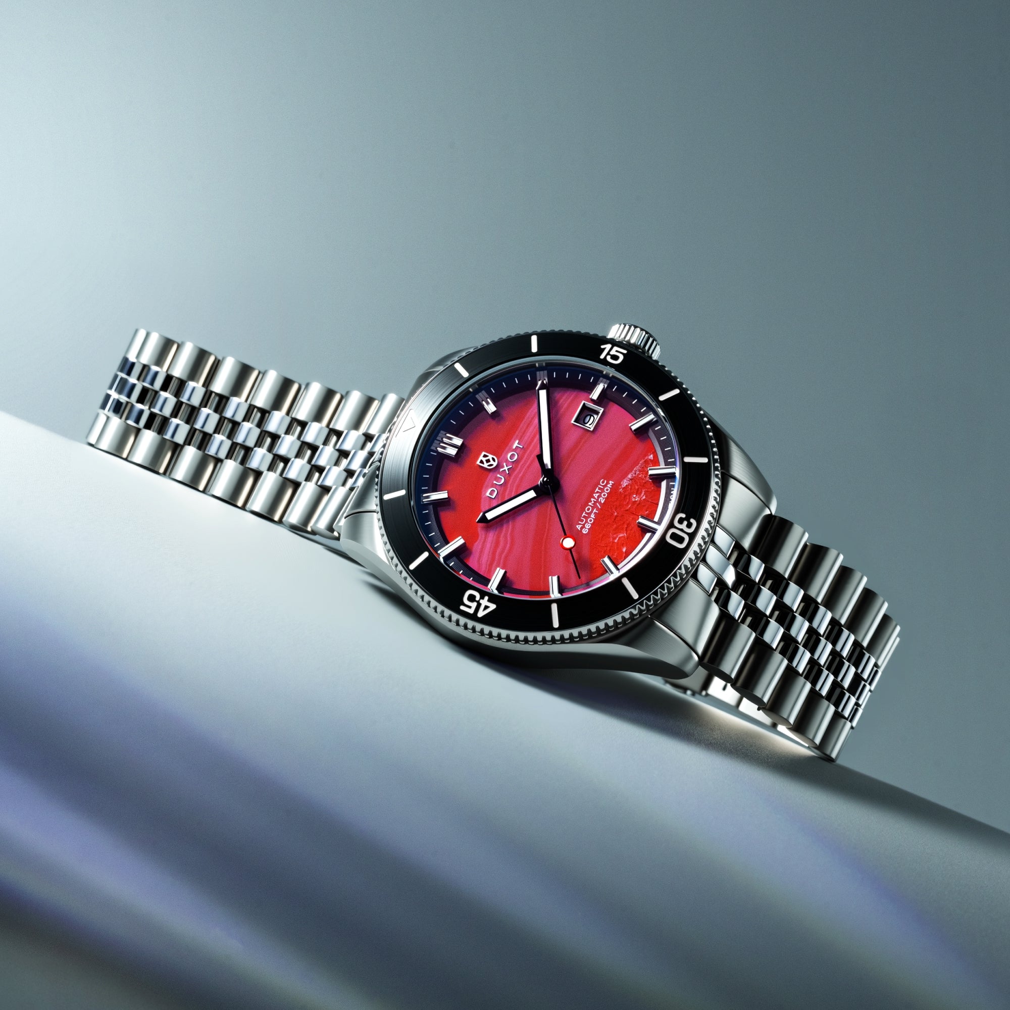 Pacifico Automatic Lapidary Limited Edition Red Jasper