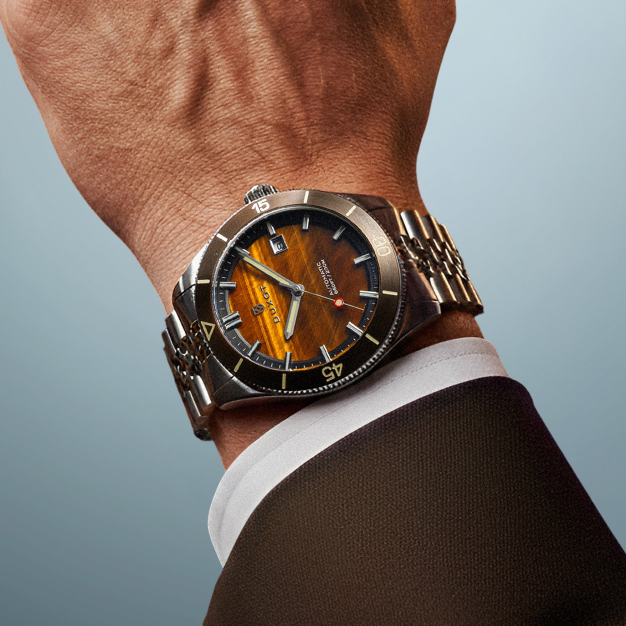 Pacifico Automatic Lapidary Limited Edition Tiger Eye
