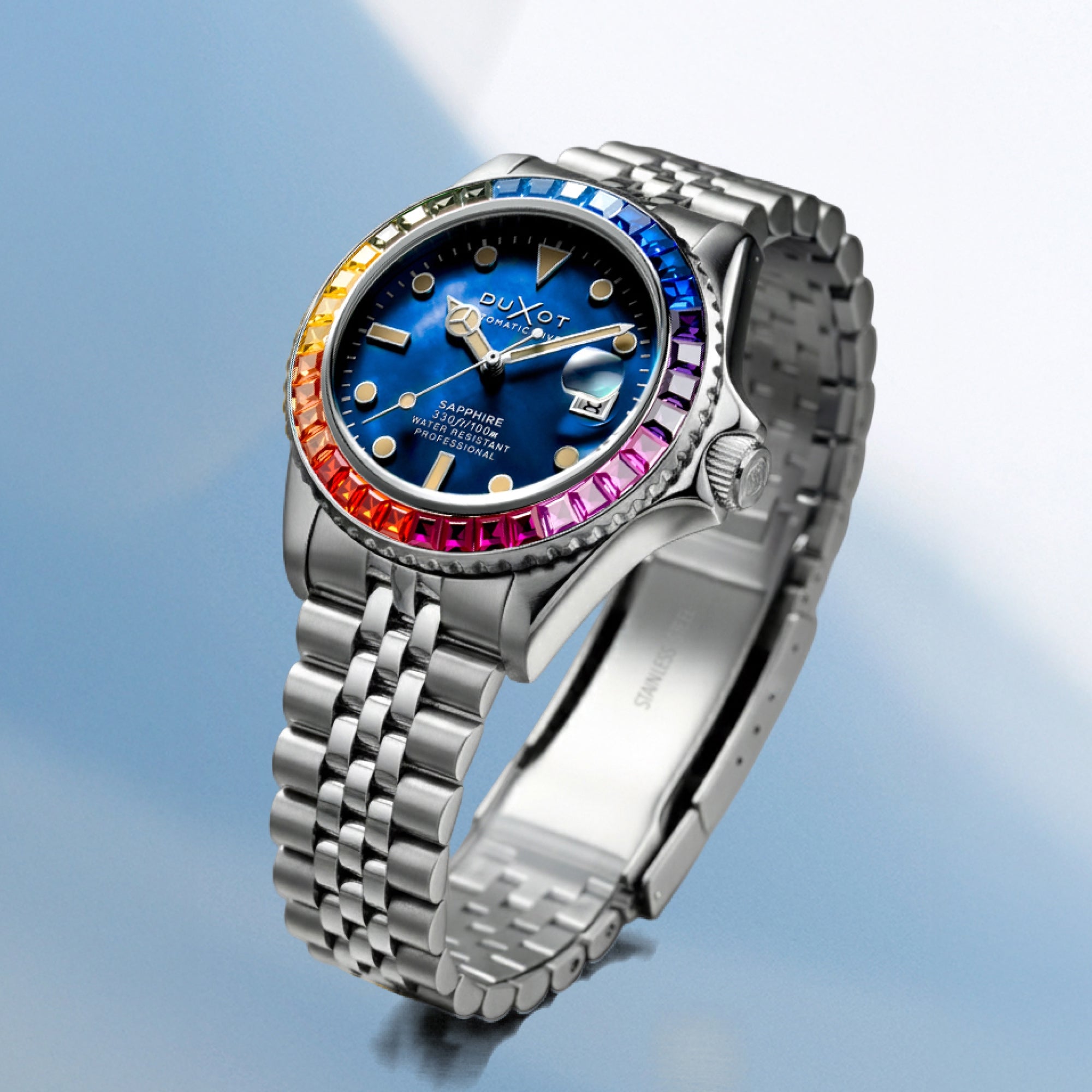 Atlantica 40 Rainbow Automatic Blue Mop DX-2077-55