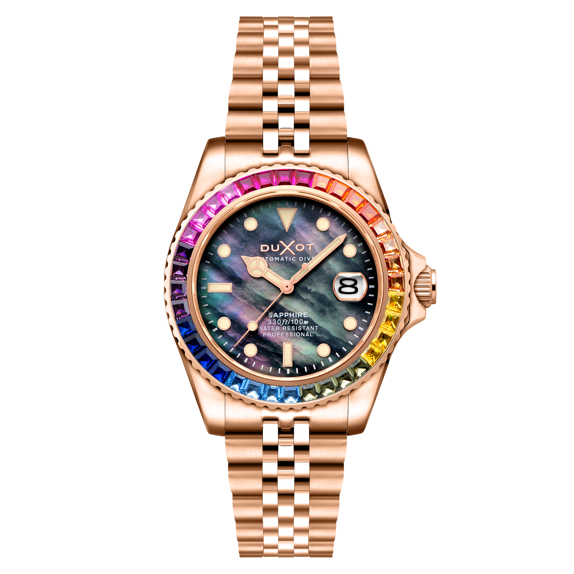 Atlantica 40 Rainbow Automatic Black Mop DX-2077-AA