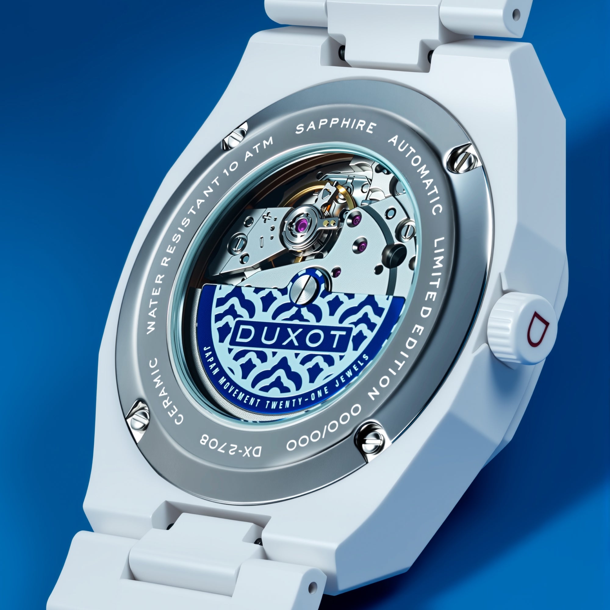 Pamplona Ceramic Automatic Limited Edition Petal Cream