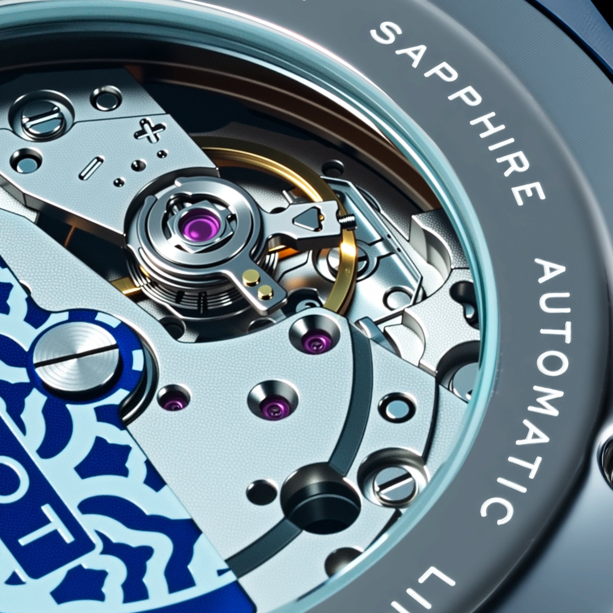 Pamplona Ceramic Automatic Limited Edition Fume Blue
