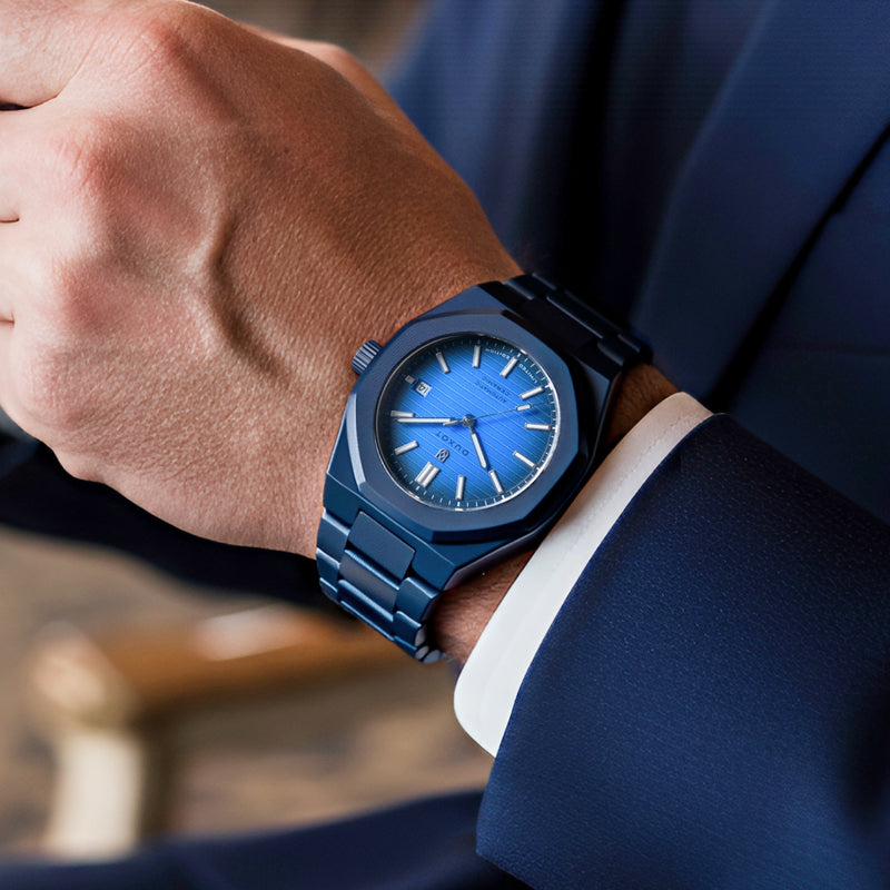 Pamplona Ceramic Automatic Limited Edition Fume Blue