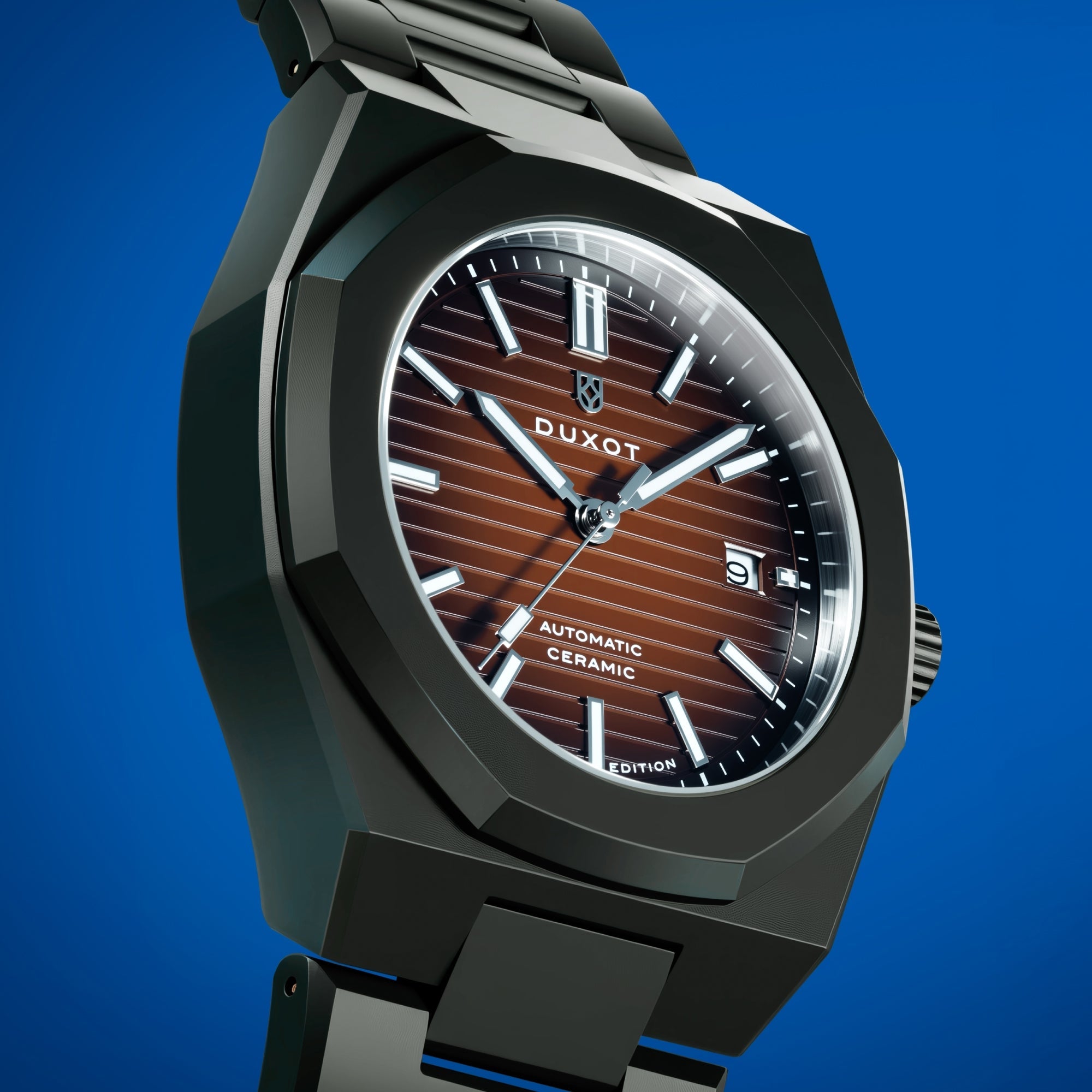 Pamplona Ceramic Automatic Limited Edition Fume Brown