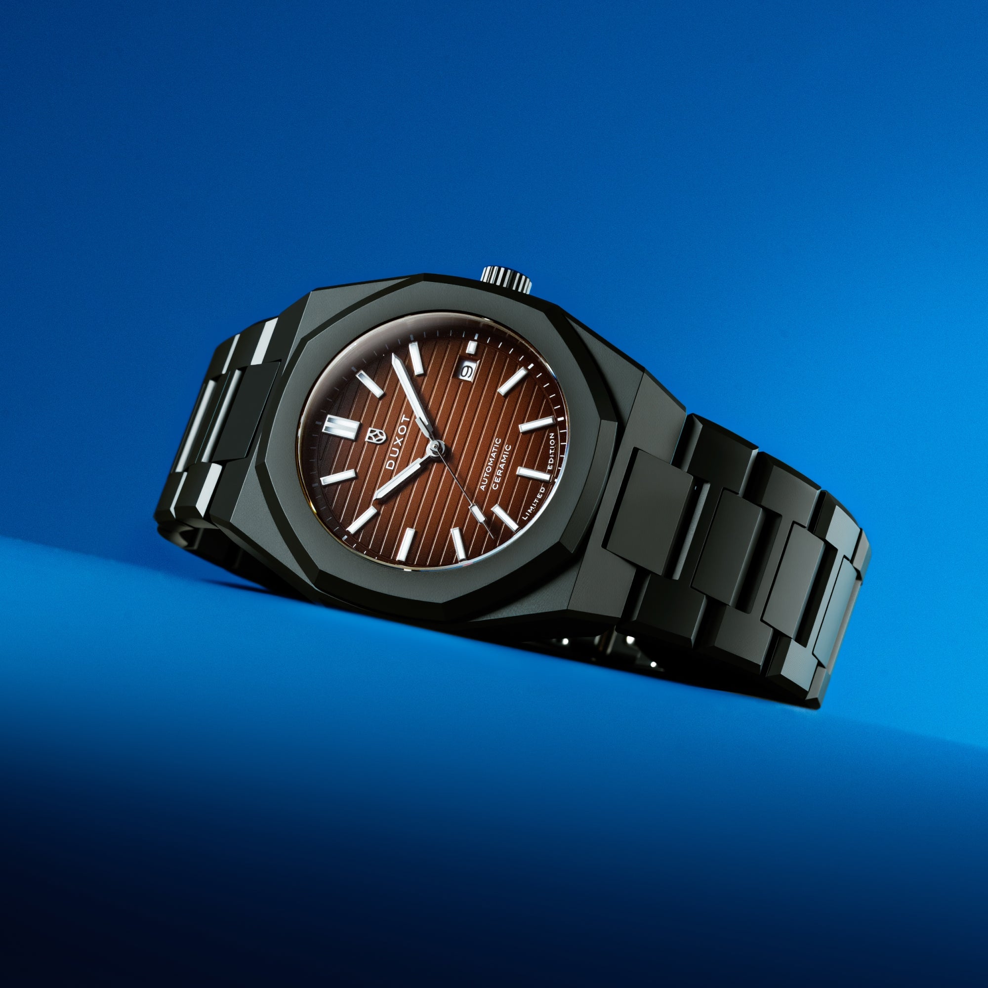 Pamplona Ceramic Automatic Limited Edition Fume Brown
