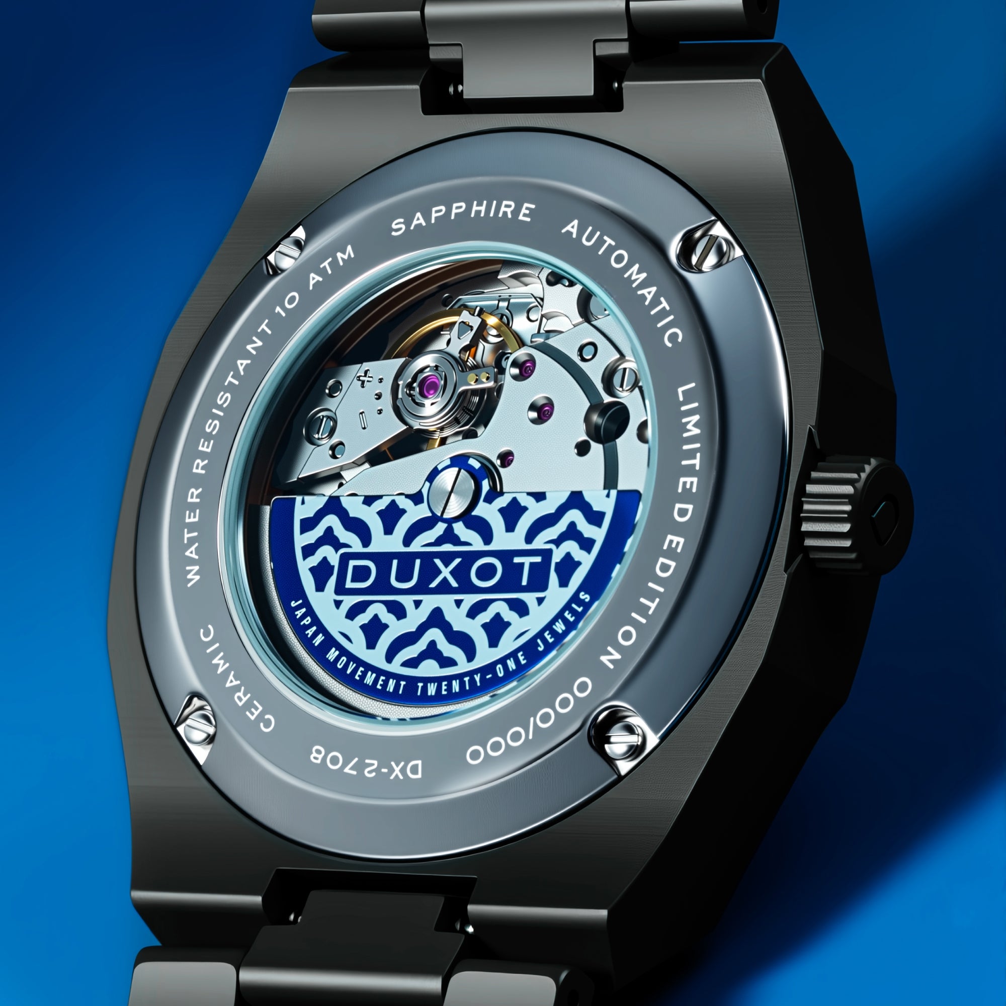 Pamplona Ceramic Automatic Limited Edition Fume Brown