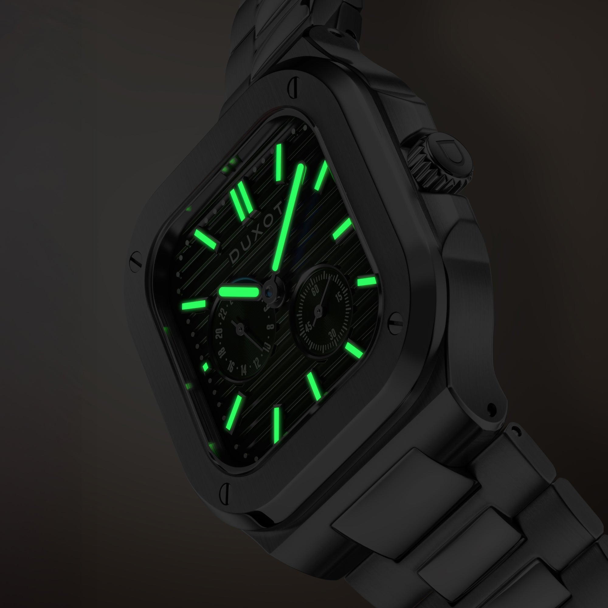 Quadrata 24 Hour Automatic Green Envy