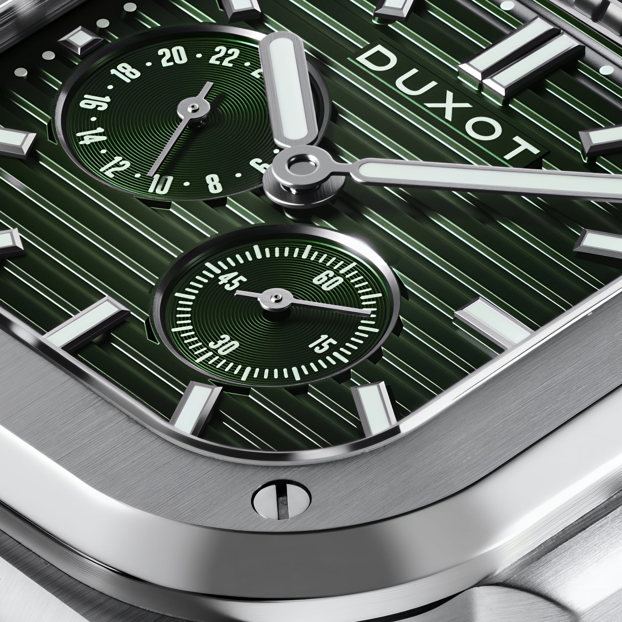Quadrata 24 Hour Automatic Green Envy