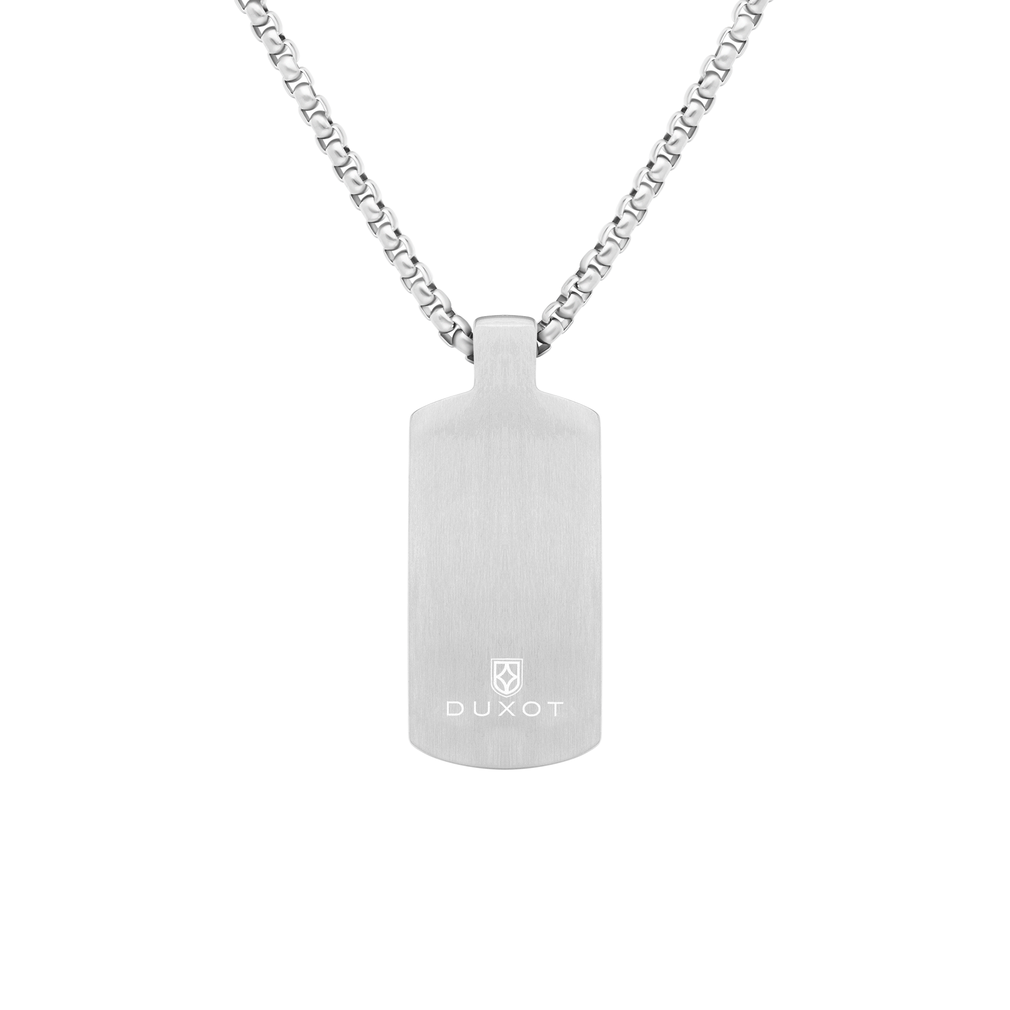 Accelero Dog Tag Shiny Silver Meteorite