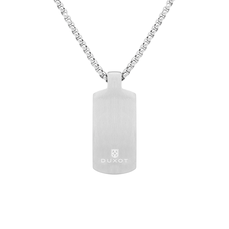 Accelero Dog Tag Shiny Silver Meteorite