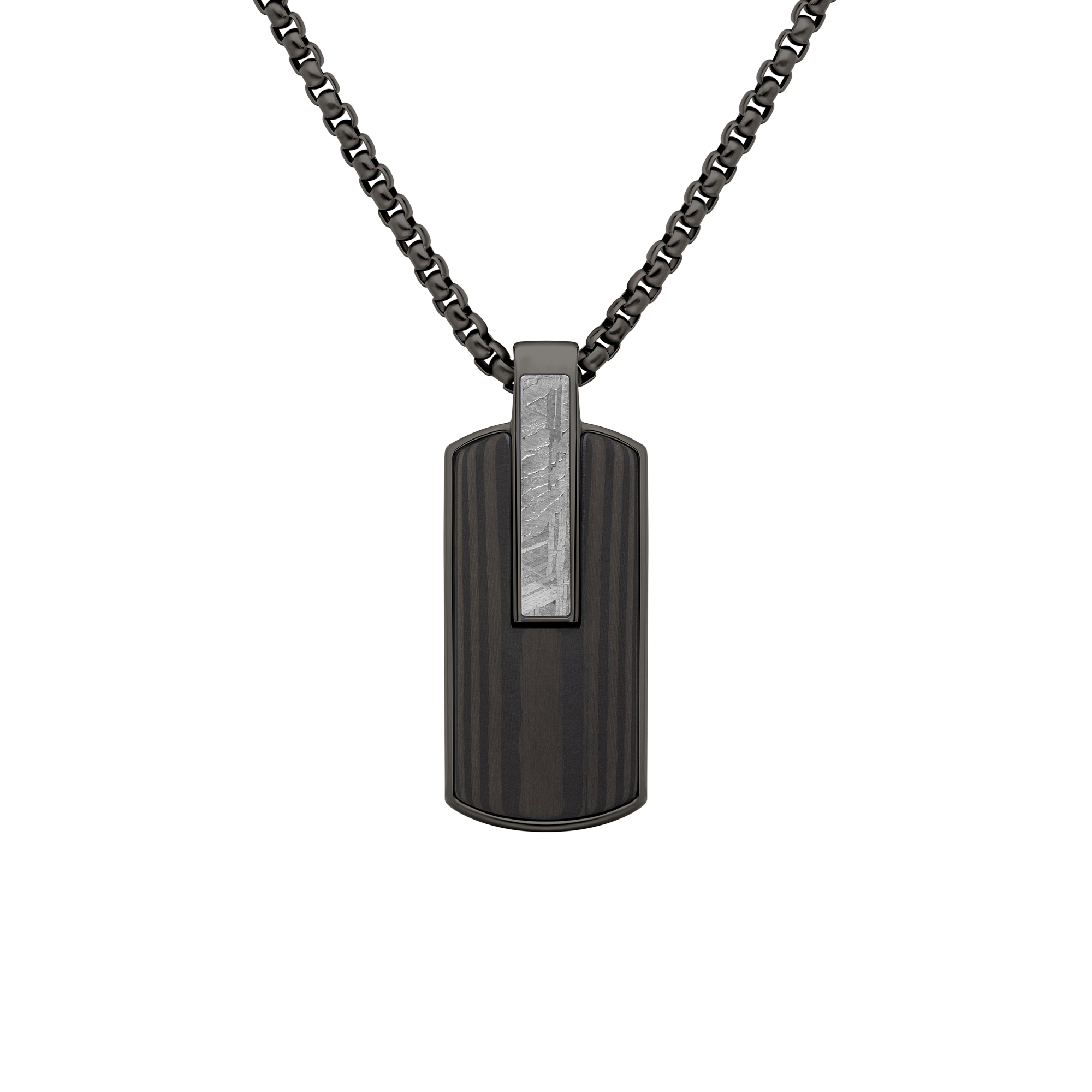 Atlantica Dog Tag Ebony Meteorite
