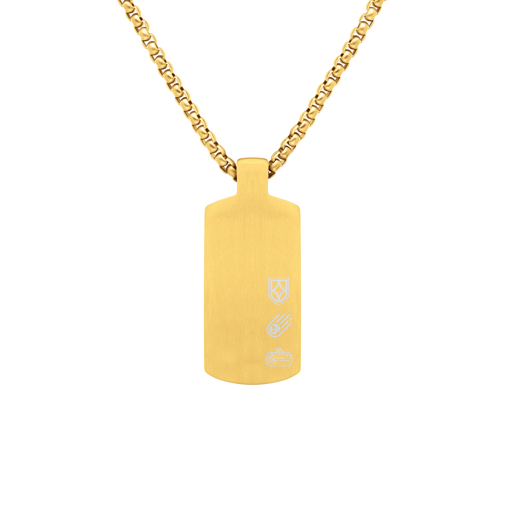Atlantica Dog Tag Wood Meteorite