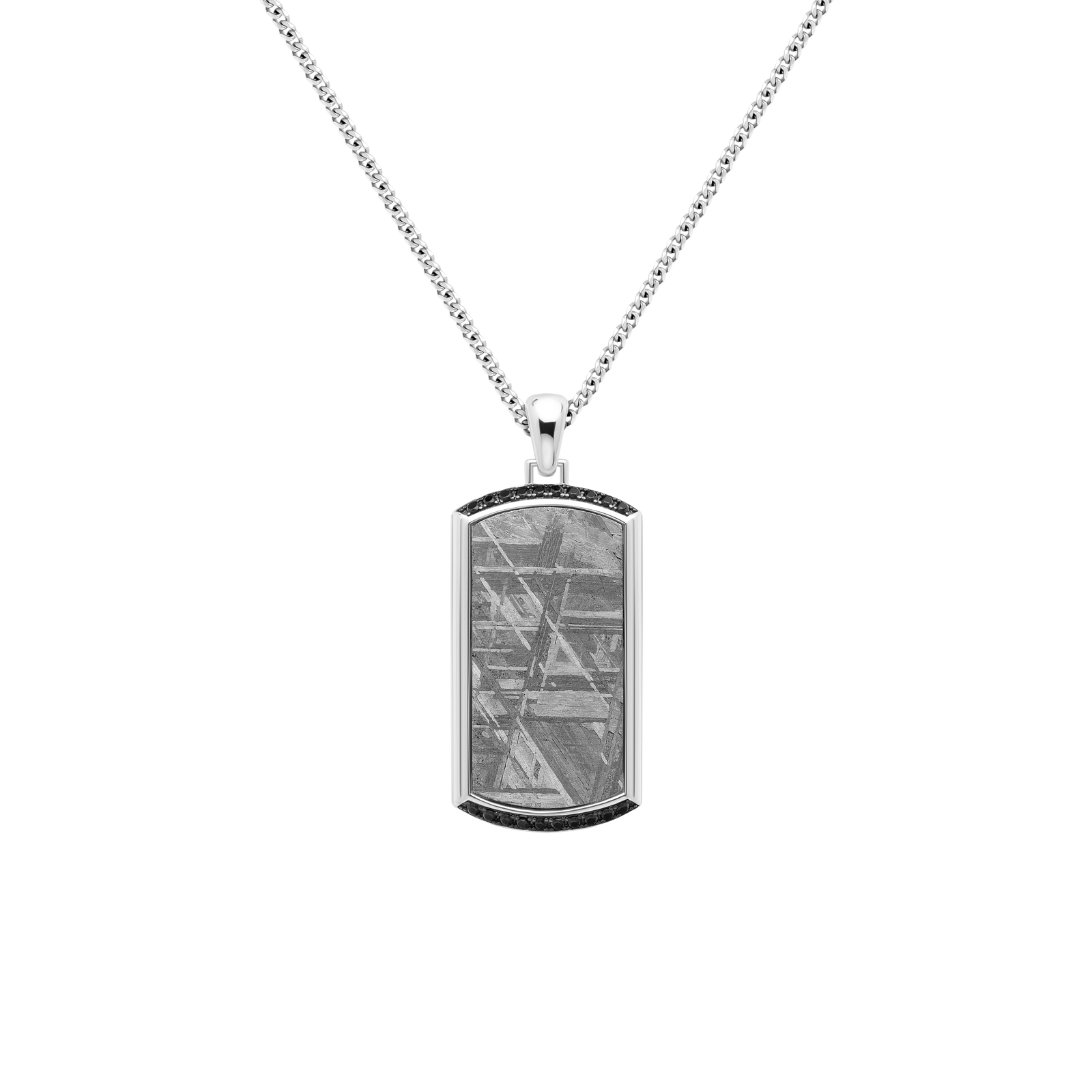 Vezeto Cloudy Silver Meteorite