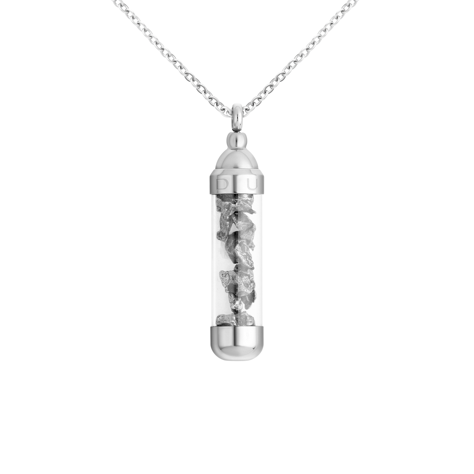 Marcel Pendant Silver Dust Meteorite