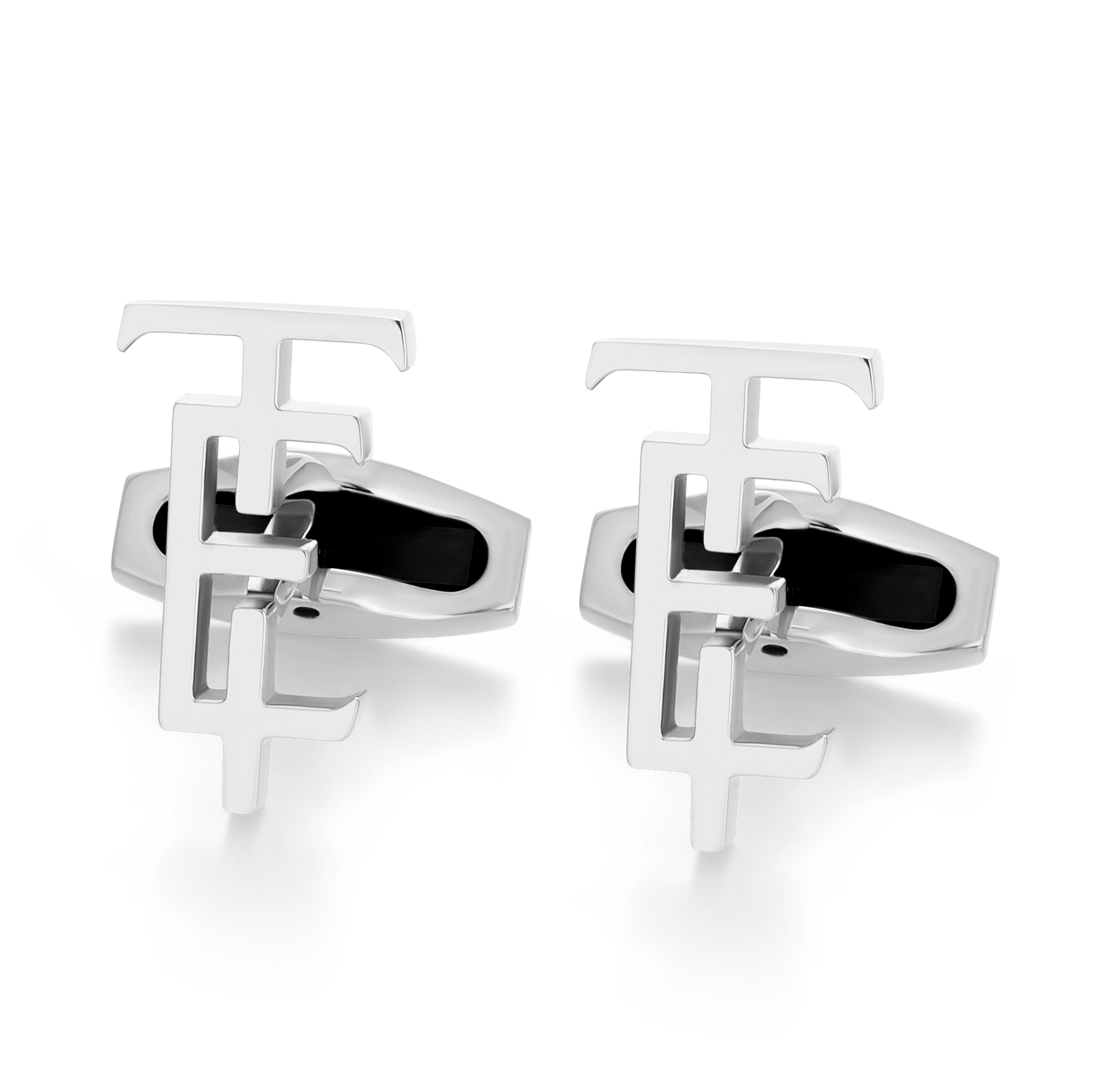 Celestial Monogram Cufflink Silver