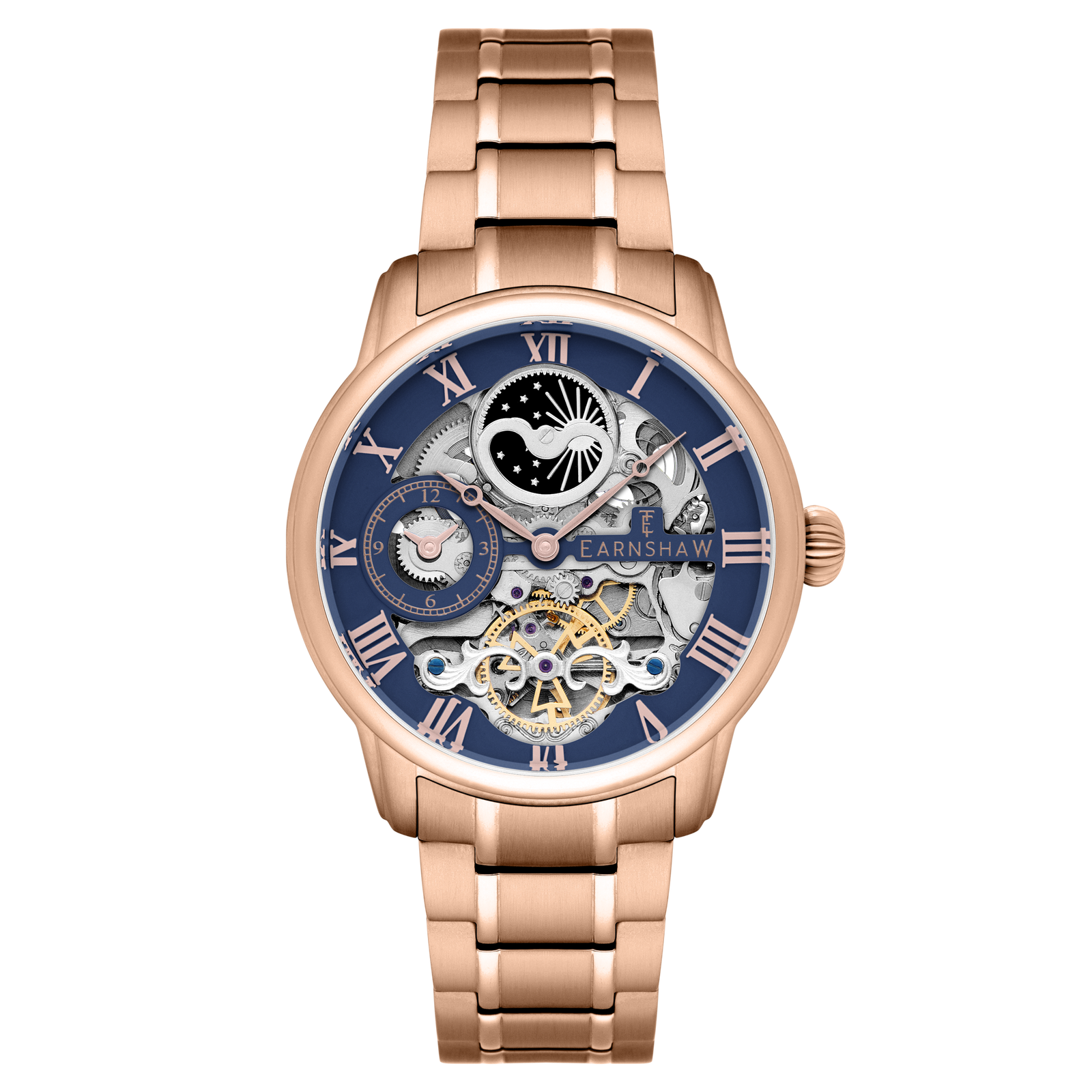 Heritage Longitude Automatic Skeleton True Copper