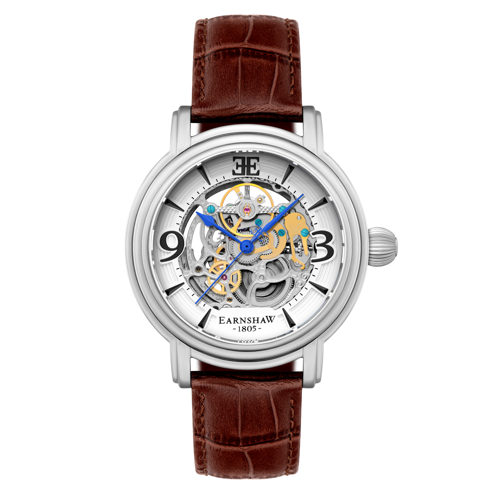 Heritage Longcase Grande Skeleton Automatic Cloud White
