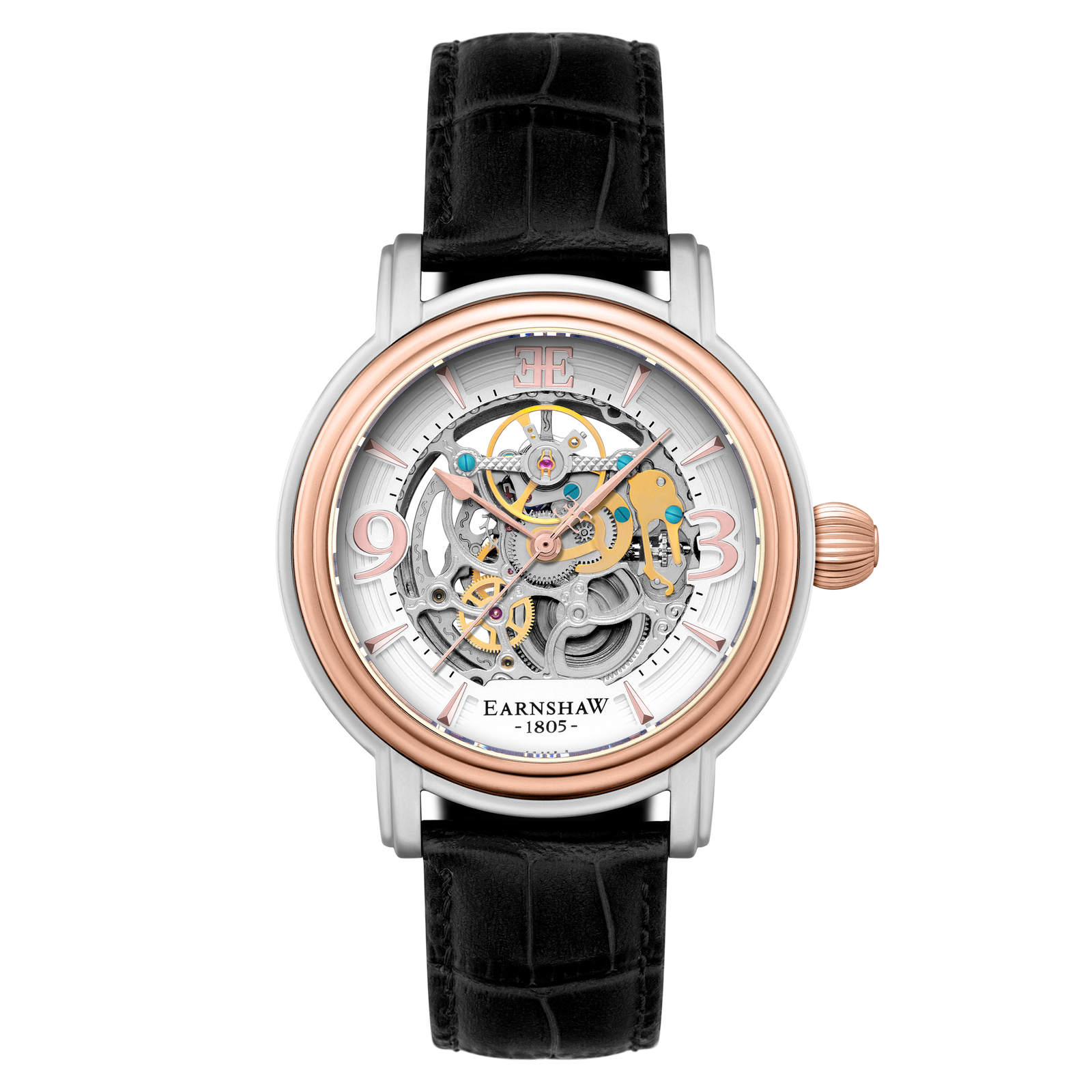 Heritage Longcase Grande Skeleton Automatic Warm Gold